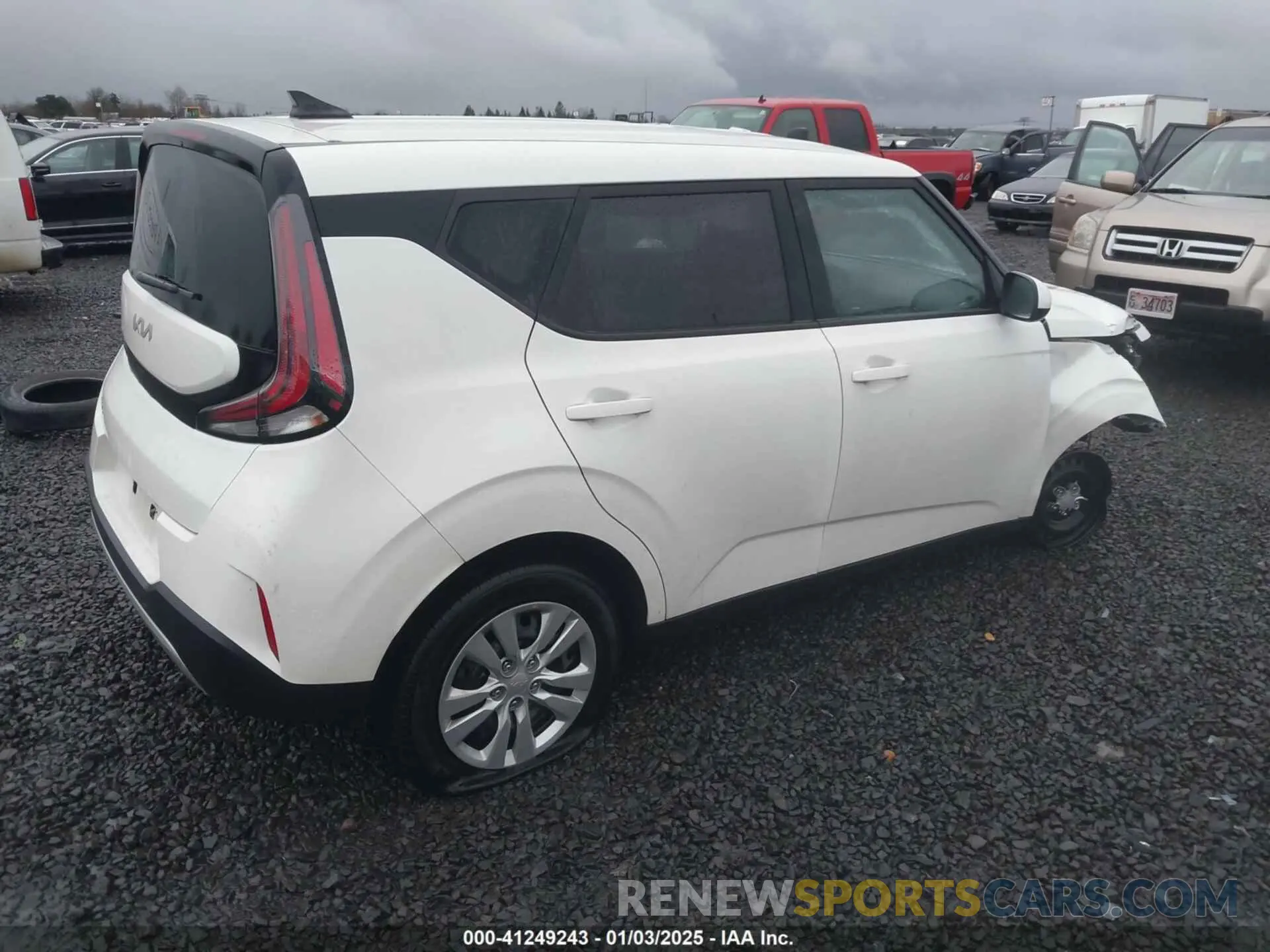 4 fotografías del automóvil dañado KNDJ23AU4P7214993 KIA SOUL 2023