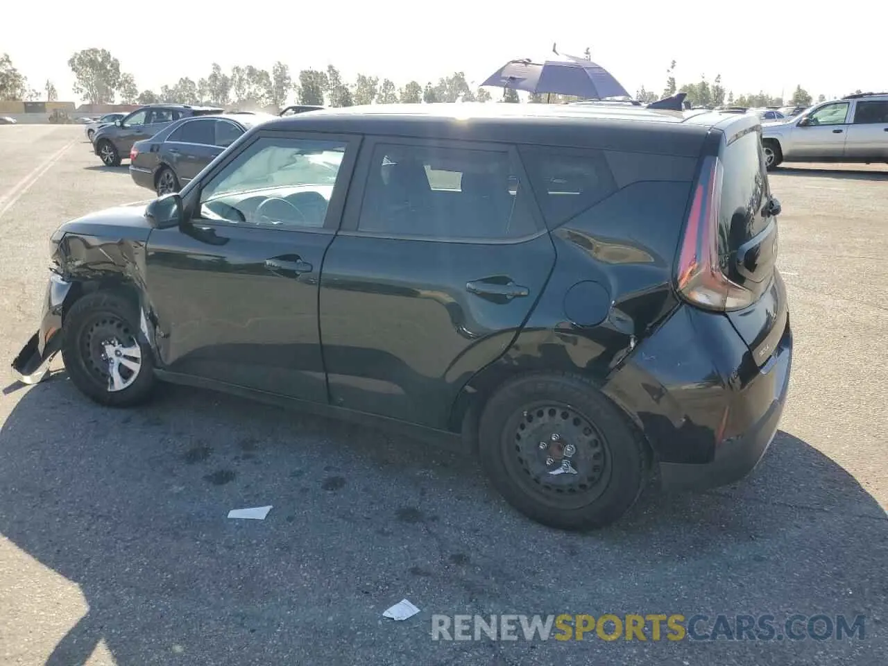 2 fotografías del automóvil dañado KNDJ23AU4P7840169 KIA SOUL 2023