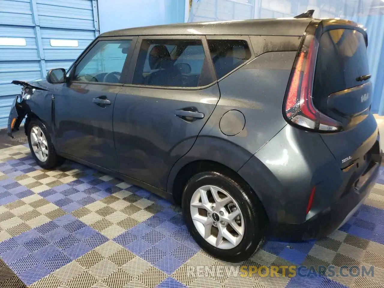 2 fotografías del automóvil dañado KNDJ23AU4P7885628 KIA SOUL 2023