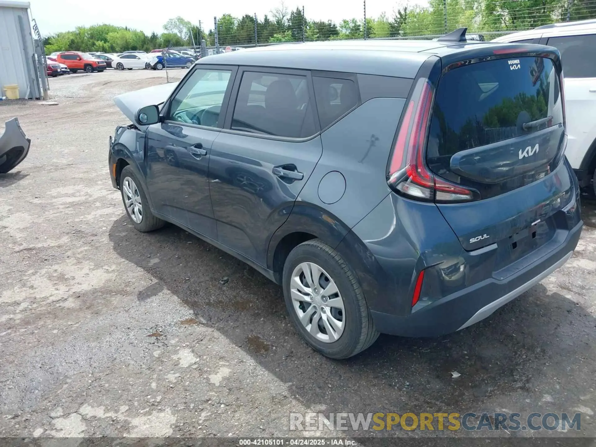 3 fotografías del automóvil dañado KNDJ23AU5P7197606 KIA SOUL 2023