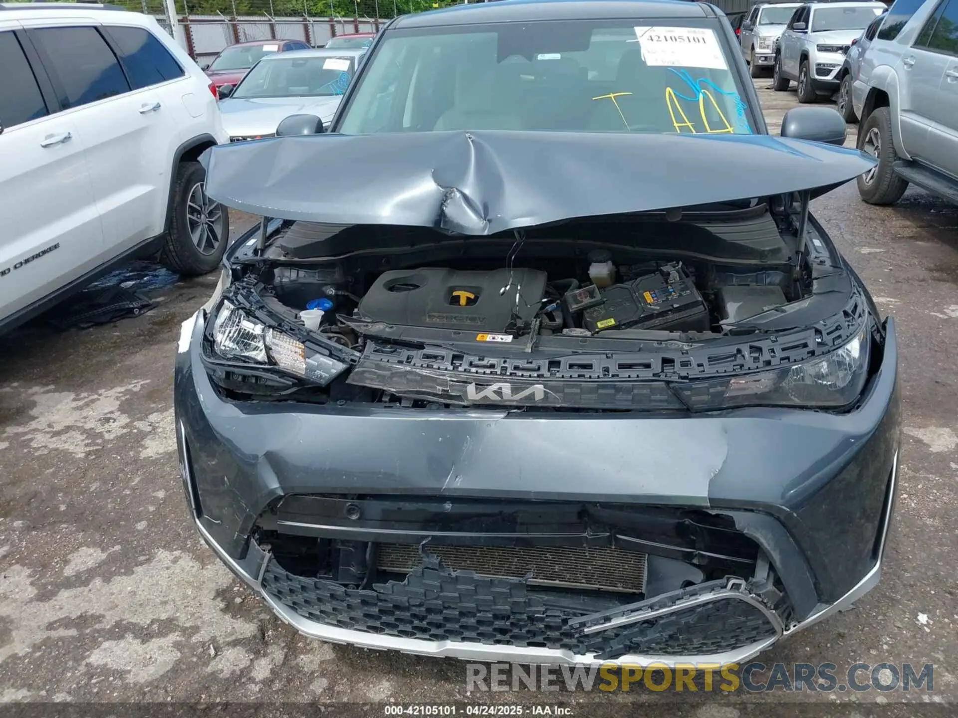 6 fotografías del automóvil dañado KNDJ23AU5P7197606 KIA SOUL 2023