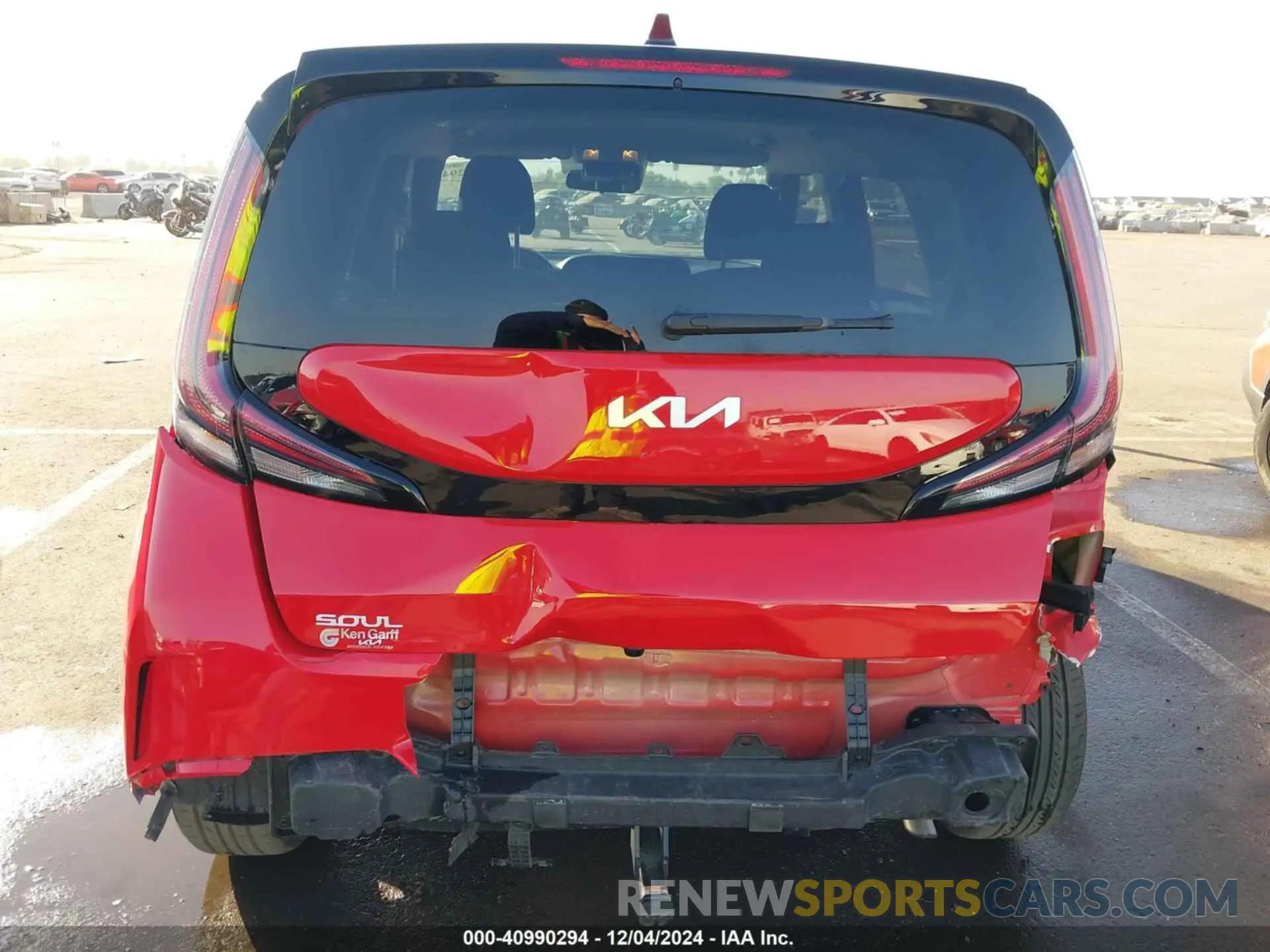 6 fotografías del automóvil dañado KNDJ23AU5P7205414 KIA SOUL 2023