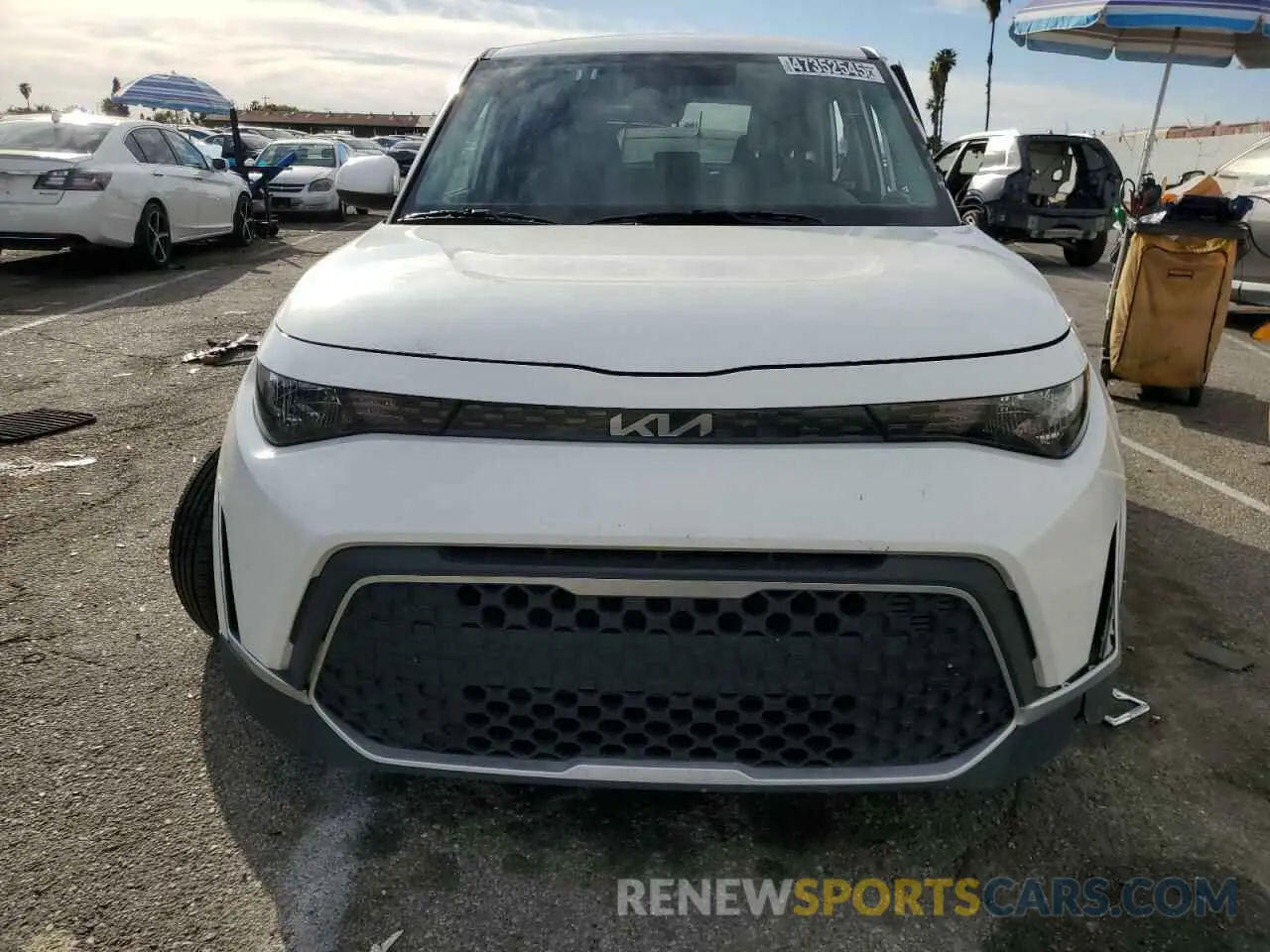 5 fotografías del automóvil dañado KNDJ23AU5P7860835 KIA SOUL 2023