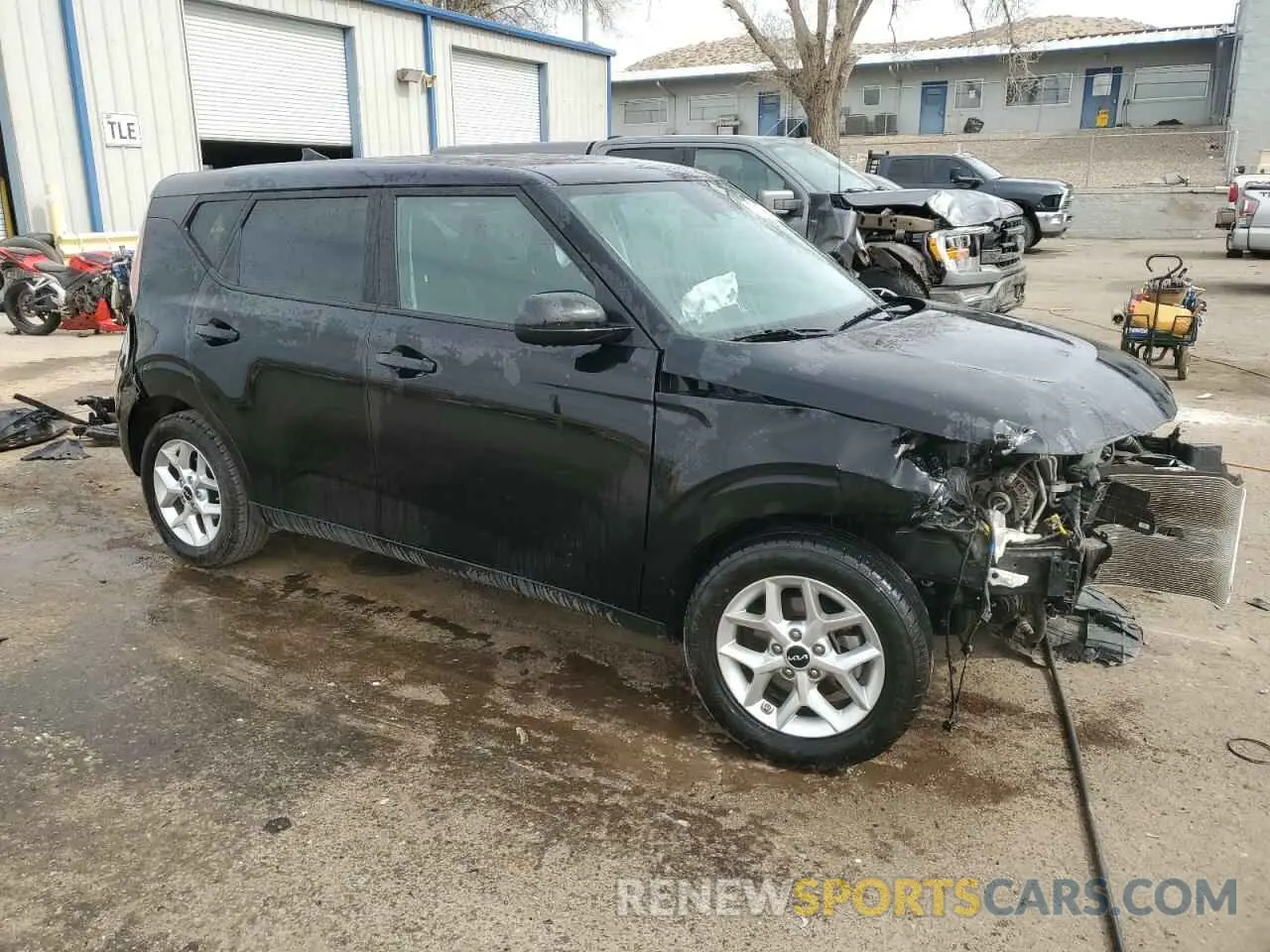 4 fotografías del automóvil dañado KNDJ23AU5P7876694 KIA SOUL 2023