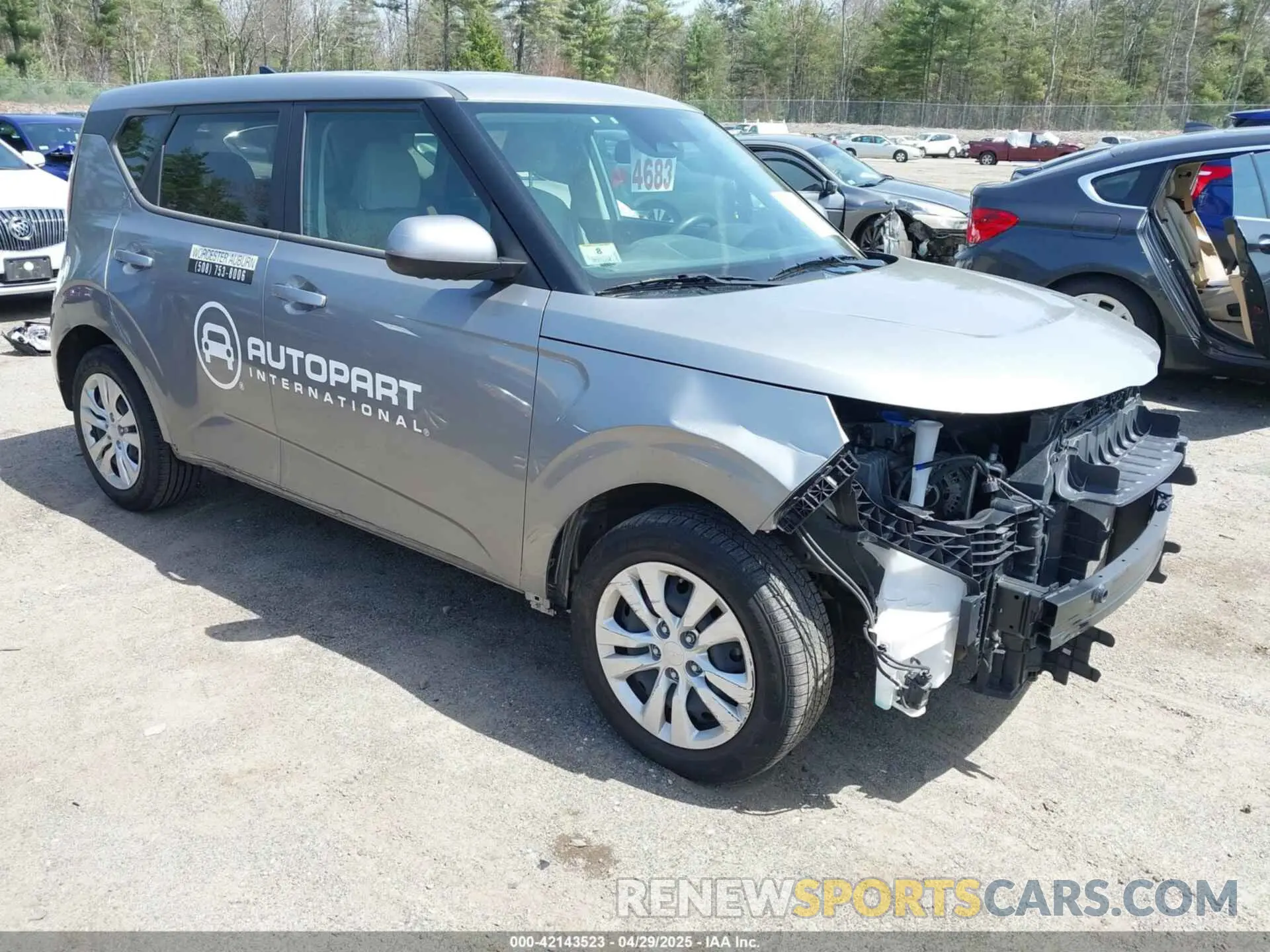 1 fotografías del automóvil dañado KNDJ23AU5P7891308 KIA SOUL 2023
