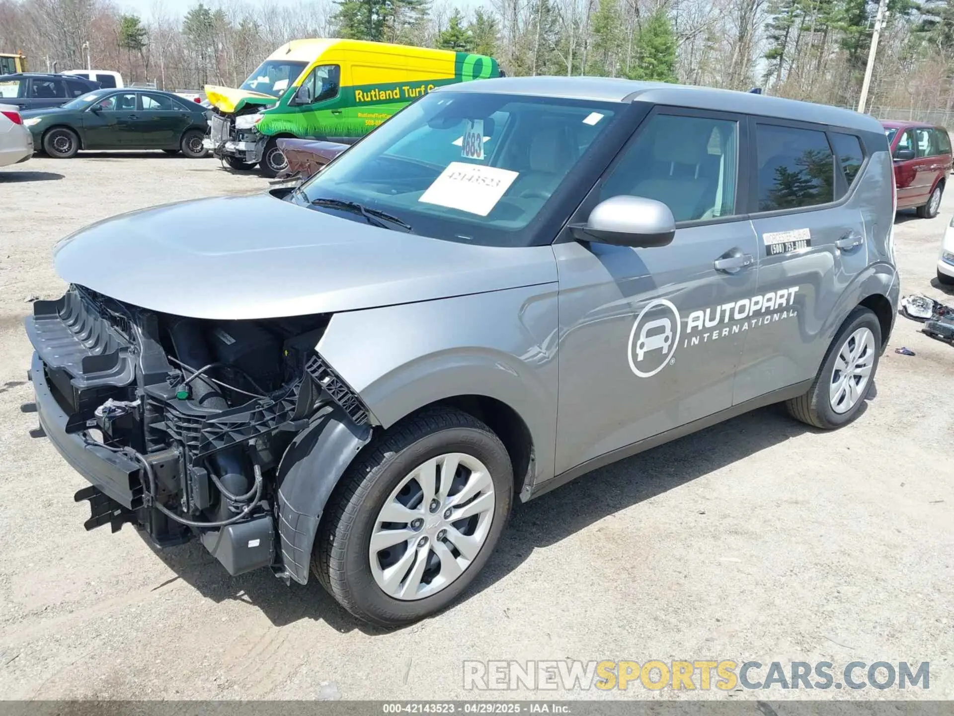 2 fotografías del automóvil dañado KNDJ23AU5P7891308 KIA SOUL 2023