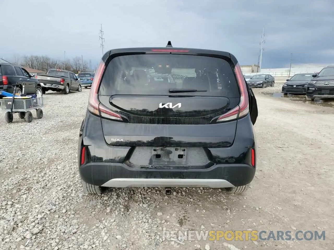 6 fotografías del automóvil dañado KNDJ23AU5P7896024 KIA SOUL 2023