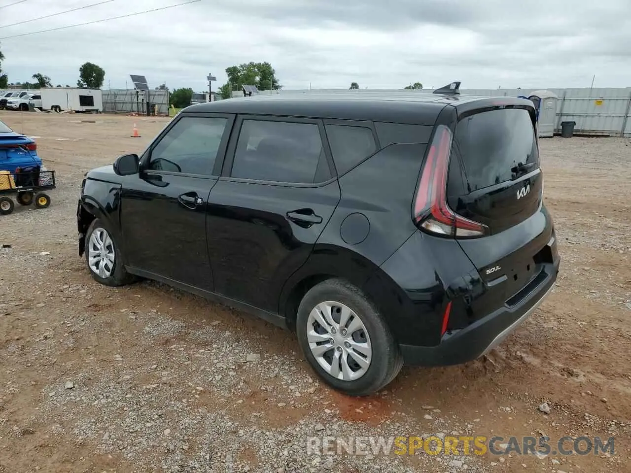 2 fotografías del automóvil dañado KNDJ23AU5P7896590 KIA SOUL 2023