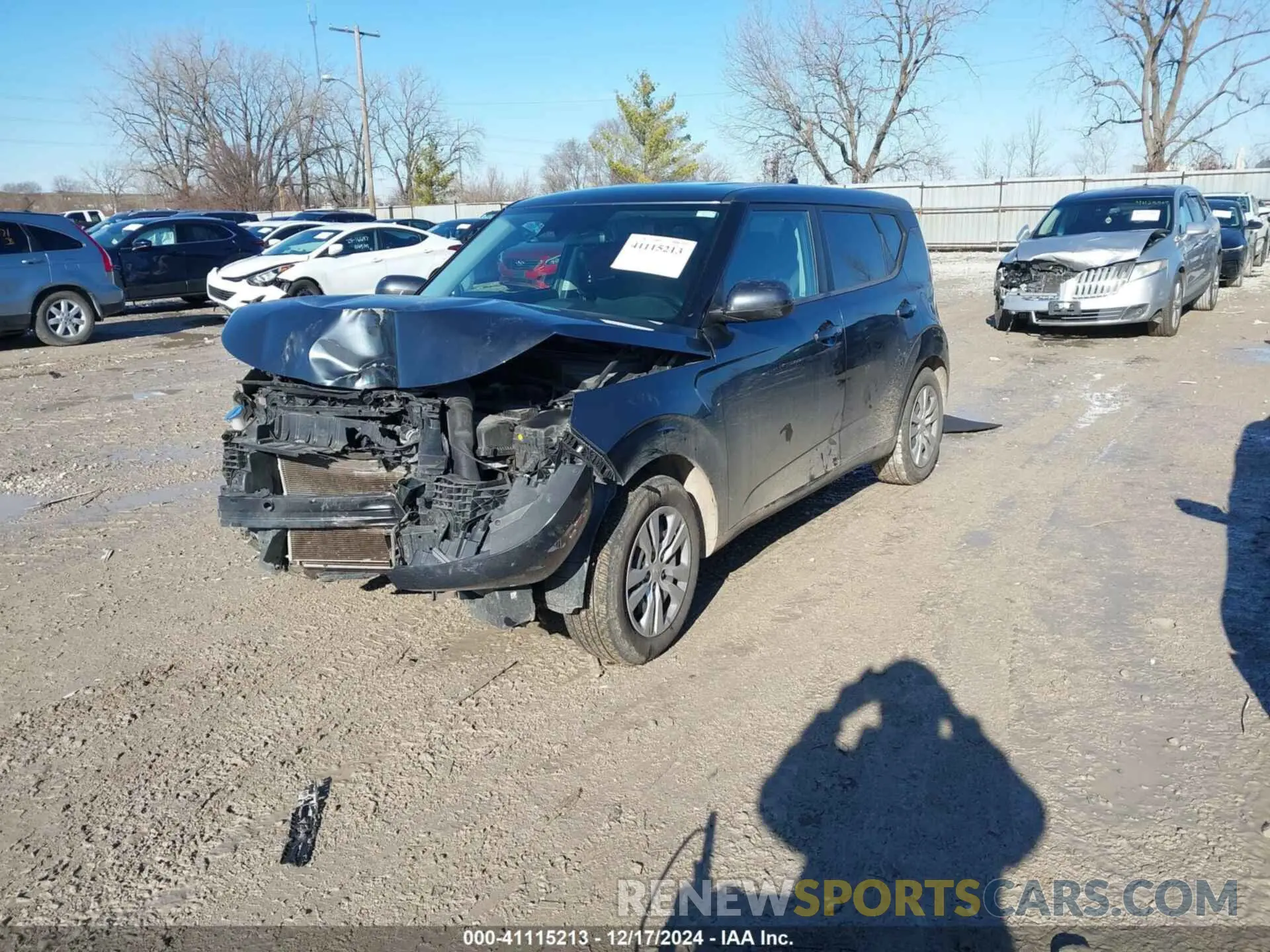 2 fotografías del automóvil dañado KNDJ23AU6P7187523 KIA SOUL 2023