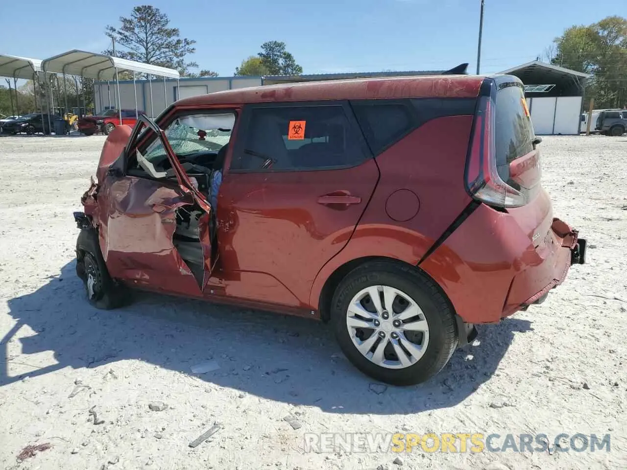 2 fotografías del automóvil dañado KNDJ23AU6P7860469 KIA SOUL 2023