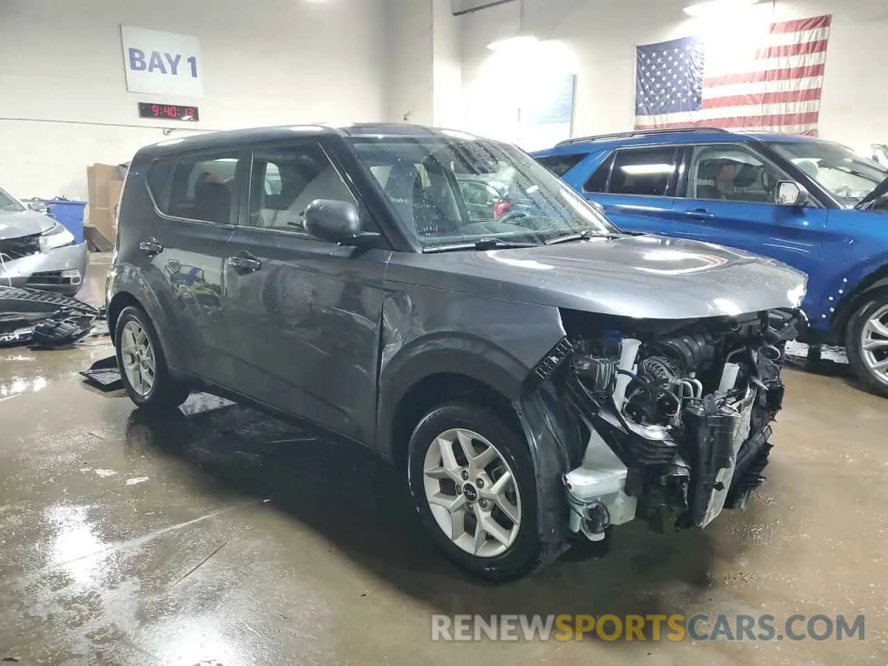 4 fotografías del automóvil dañado KNDJ23AU6P7878177 KIA SOUL 2023