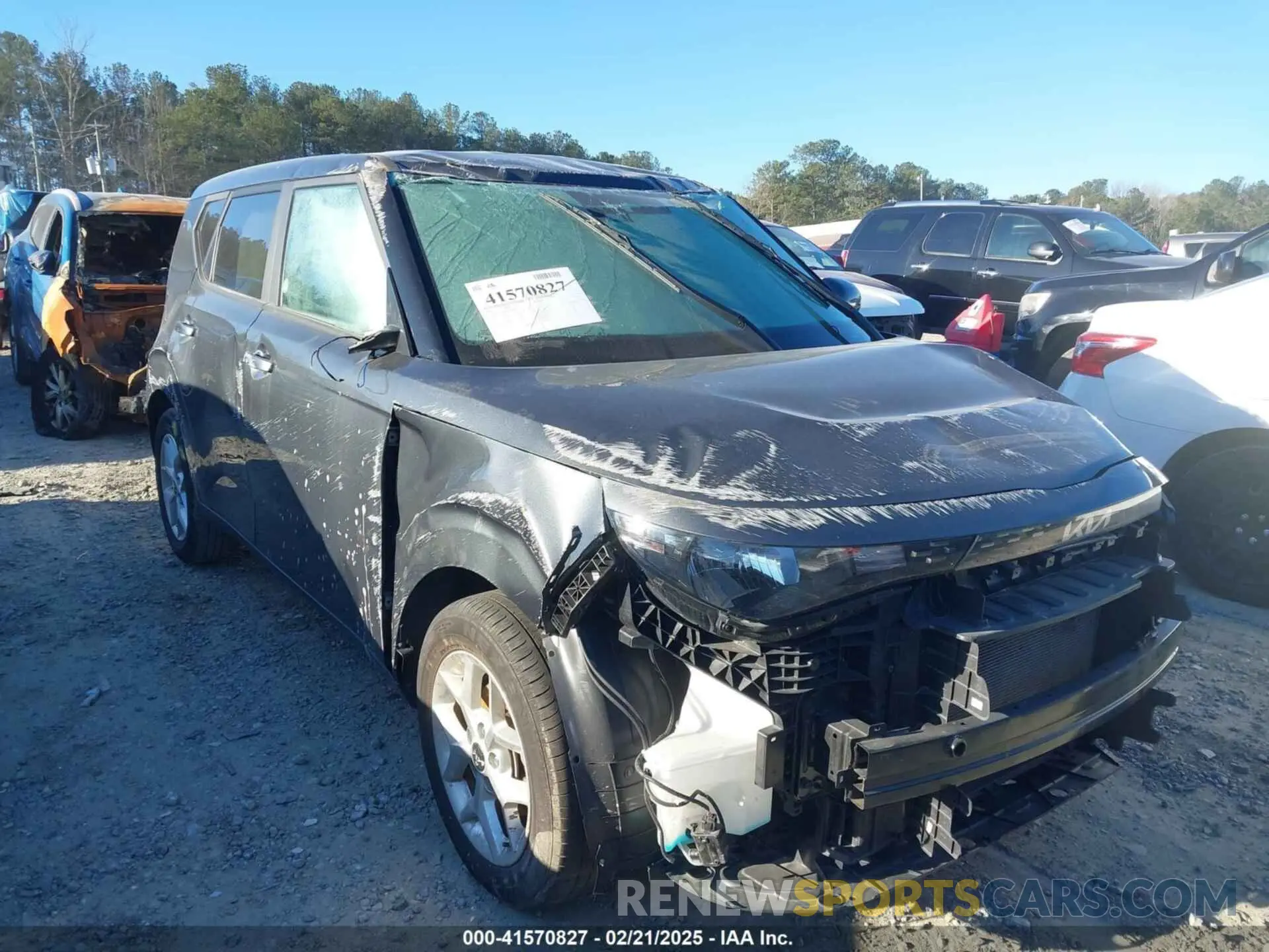 1 fotografías del automóvil dañado KNDJ23AU6P7884934 KIA SOUL 2023