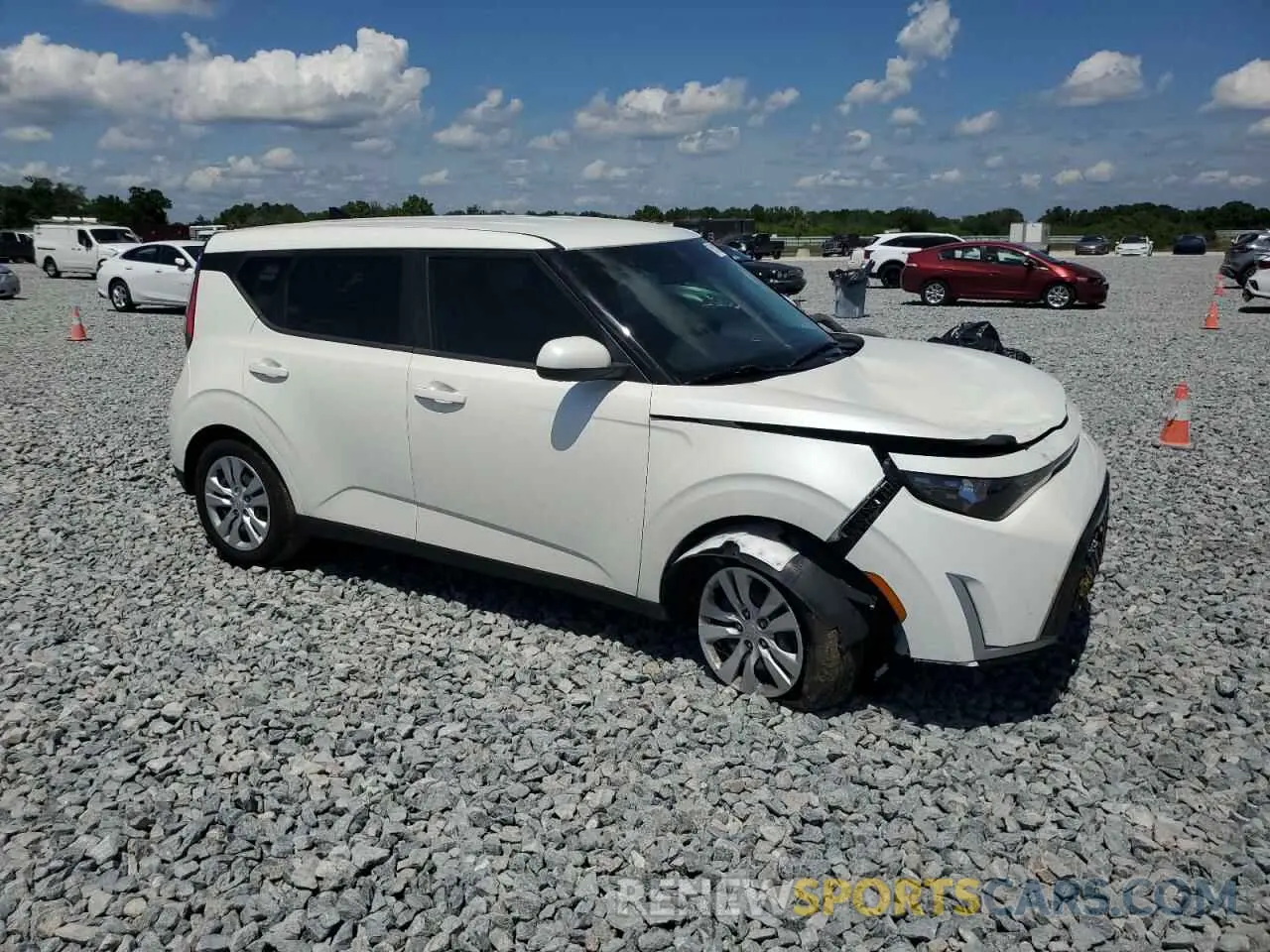 4 fotografías del automóvil dañado KNDJ23AU6P7884996 KIA SOUL 2023