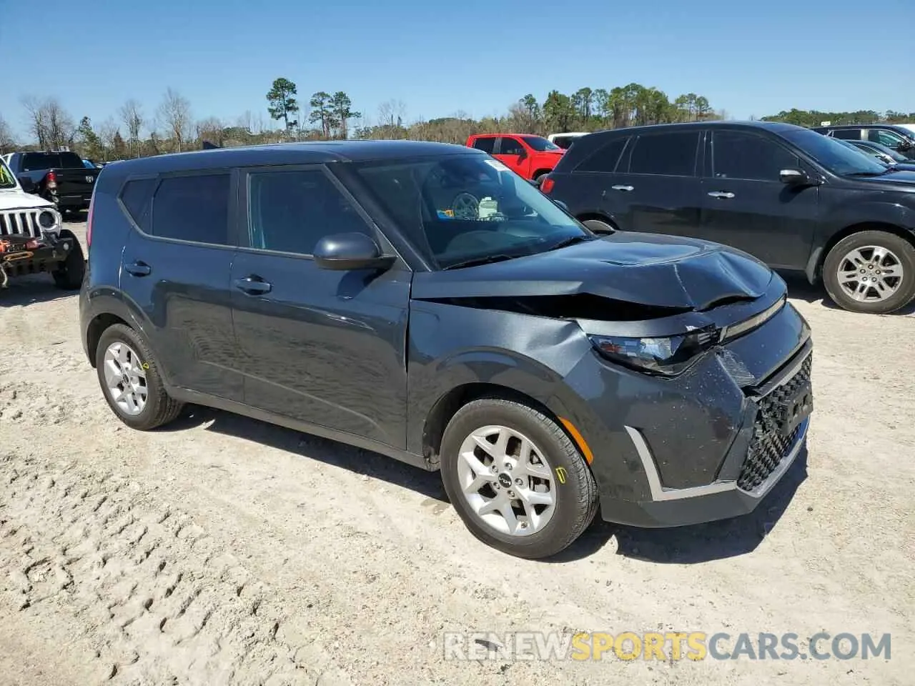 4 fotografías del automóvil dañado KNDJ23AU7P7197137 KIA SOUL 2023