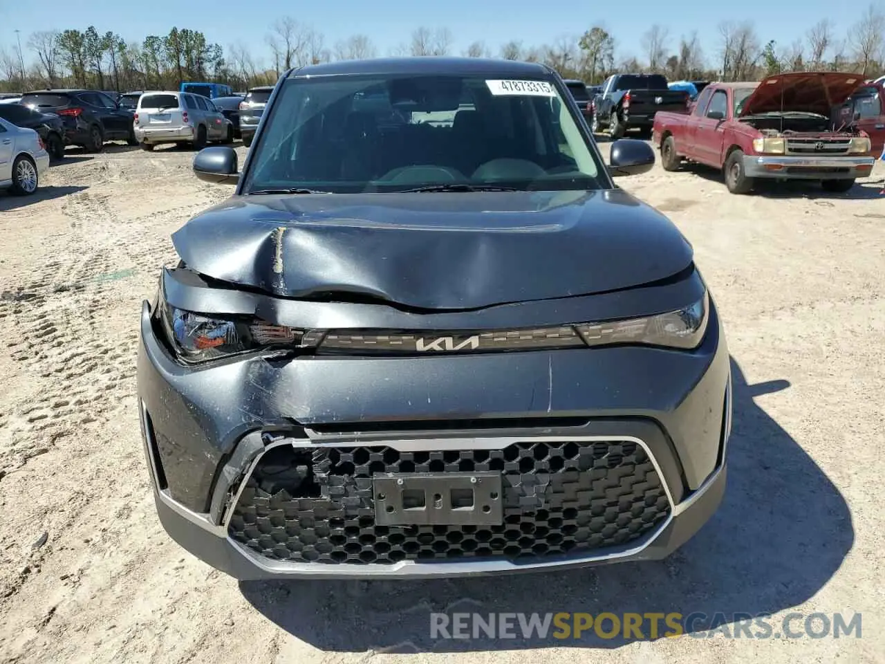 5 fotografías del automóvil dañado KNDJ23AU7P7197137 KIA SOUL 2023