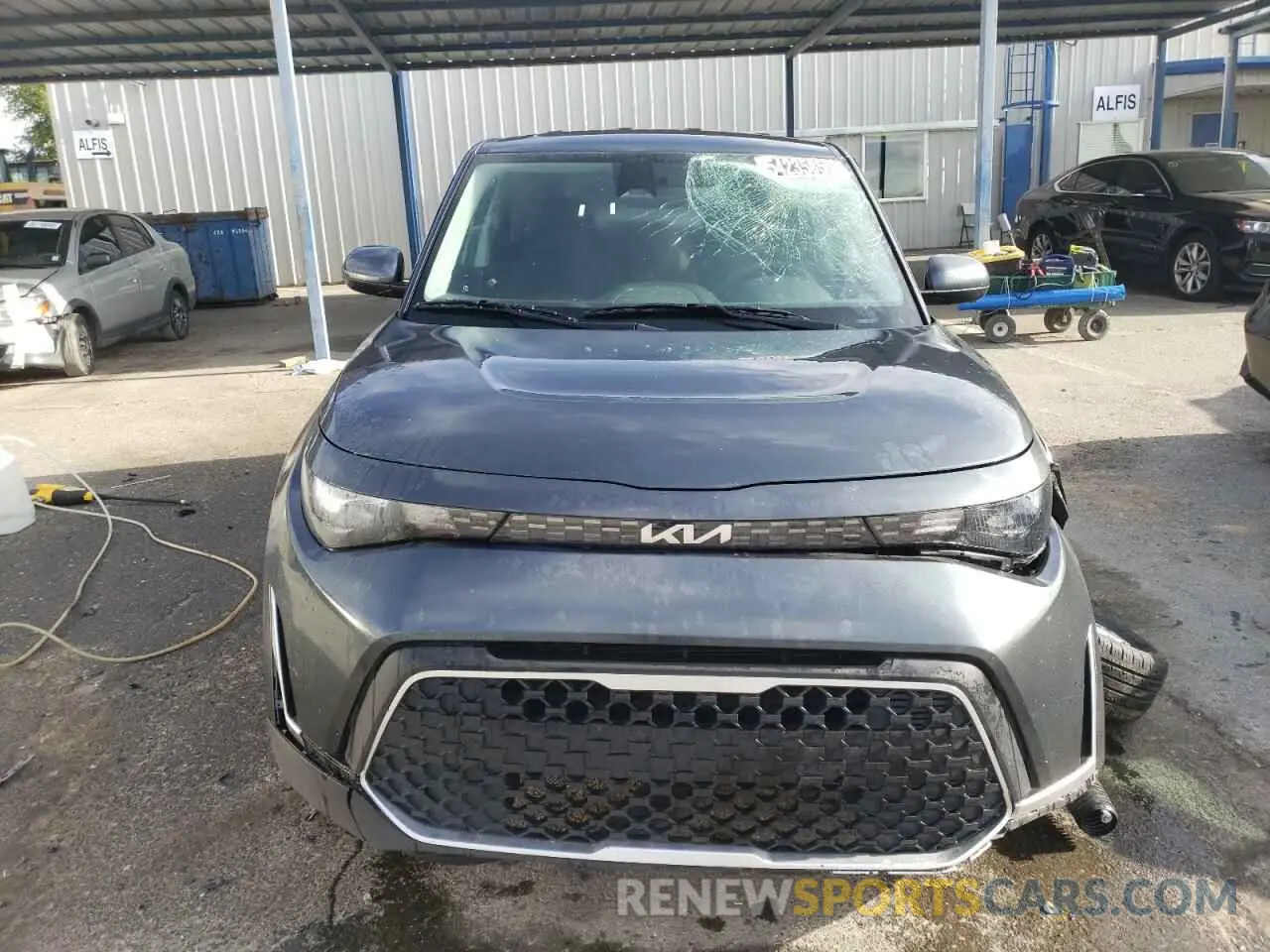 5 fotografías del automóvil dañado KNDJ23AU7P7199020 KIA SOUL 2023