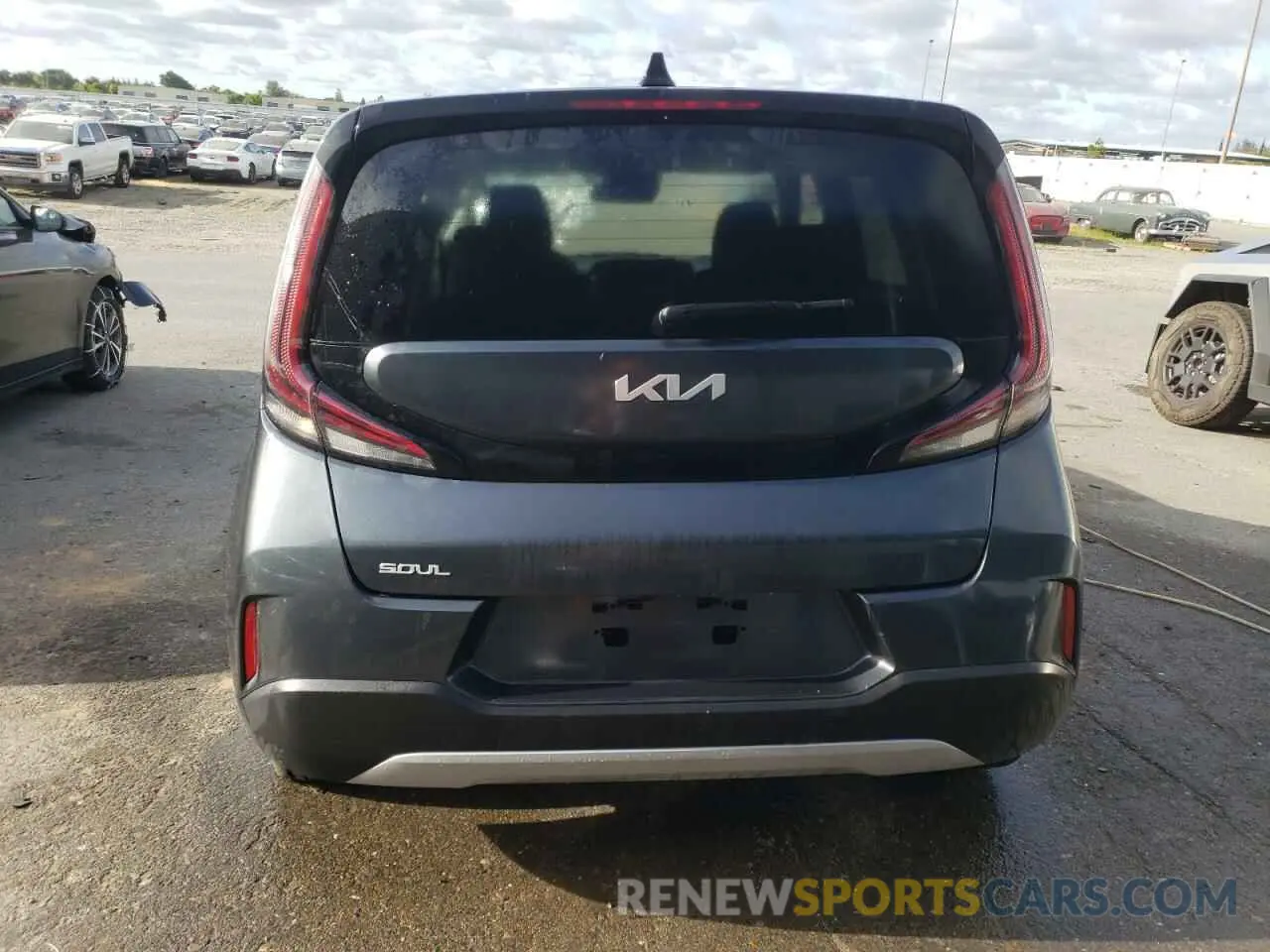 6 fotografías del automóvil dañado KNDJ23AU7P7199020 KIA SOUL 2023