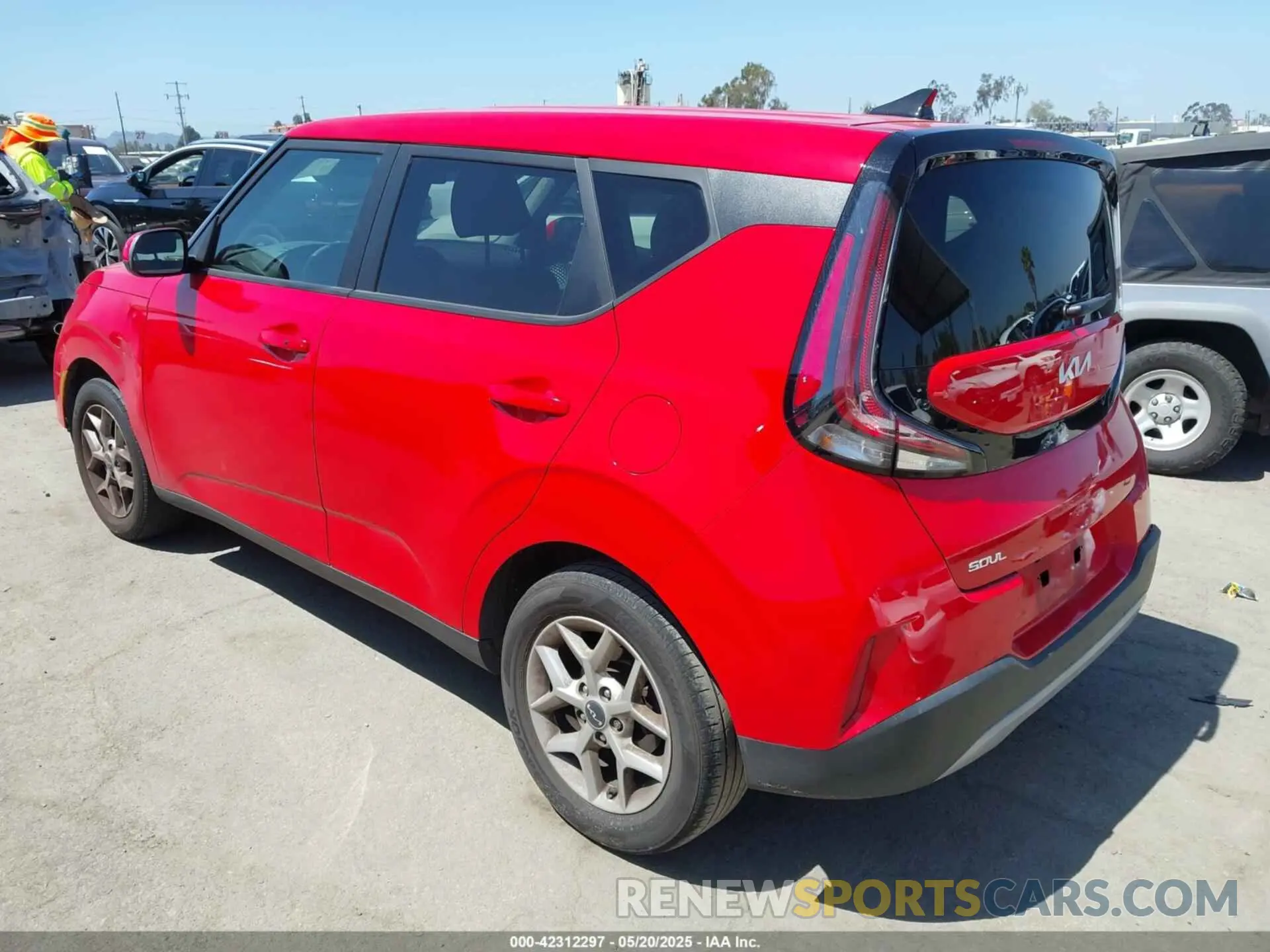 3 fotografías del automóvil dañado KNDJ23AU7P7202658 KIA SOUL 2023