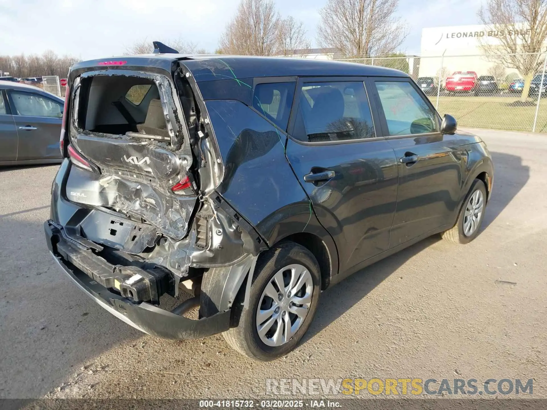 4 fotografías del automóvil dañado KNDJ23AU7P7879953 KIA SOUL 2023