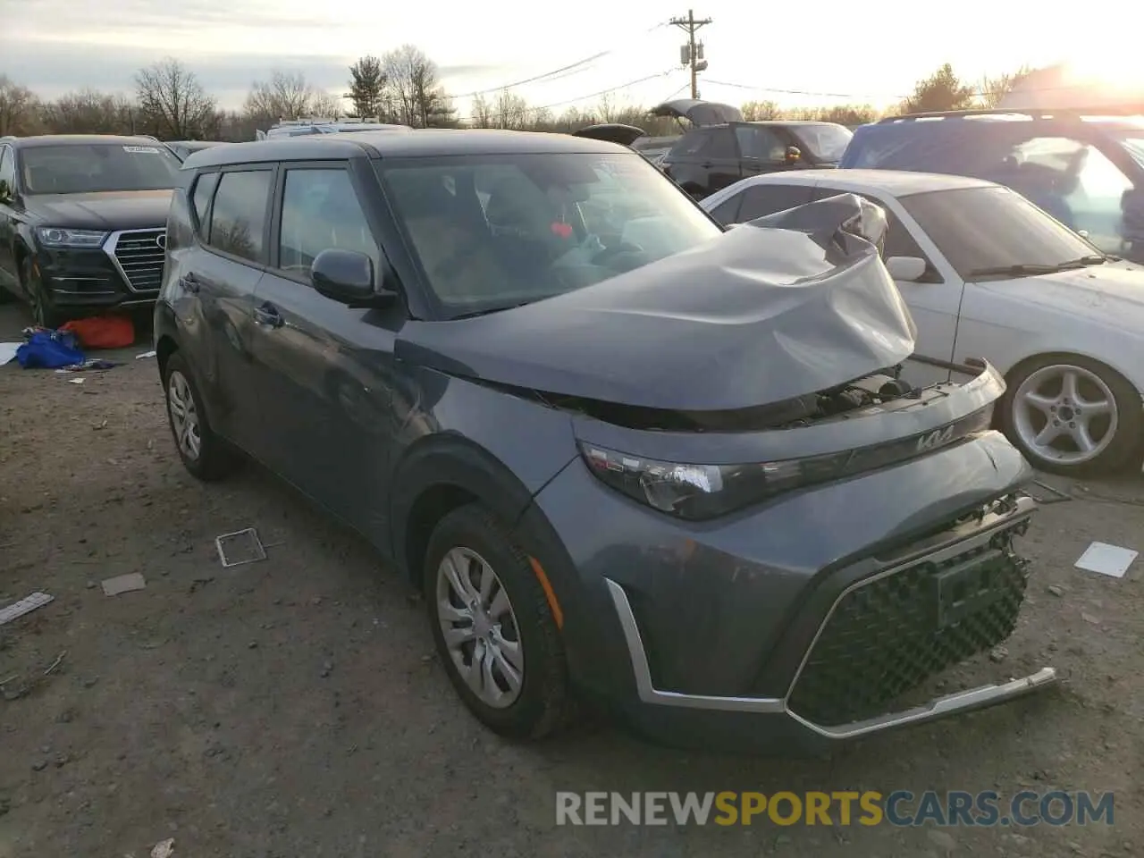 4 fotografías del automóvil dañado KNDJ23AU8P7880013 KIA SOUL 2023