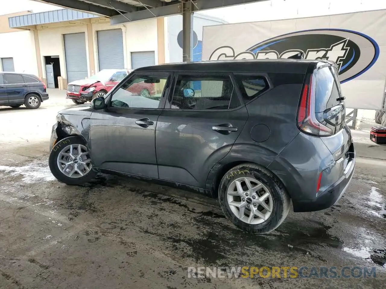 2 fotografías del automóvil dañado KNDJ23AU8P7889553 KIA SOUL 2023