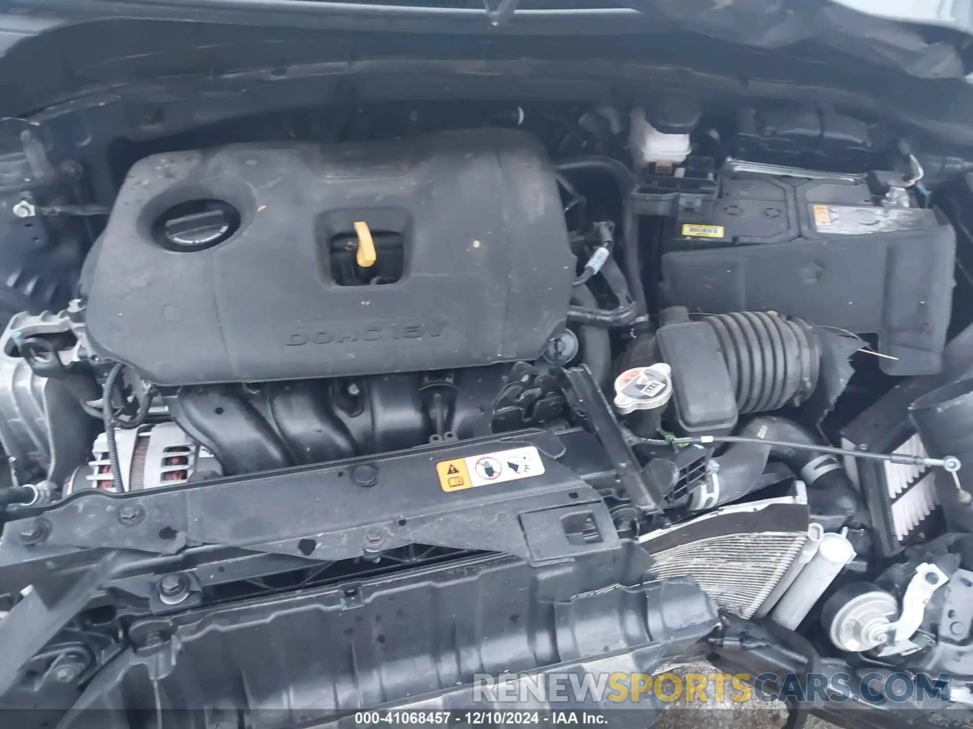 10 fotografías del automóvil dañado KNDJ23AU9P7196216 KIA SOUL 2023