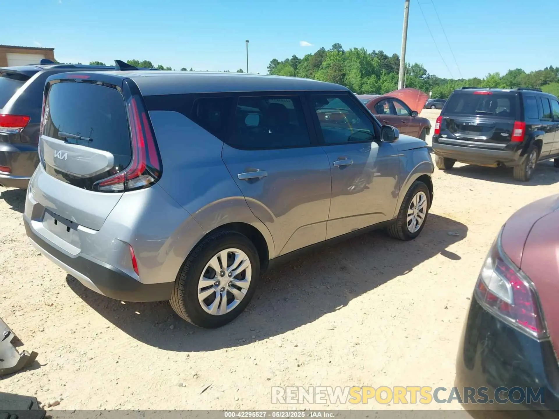 4 fotografías del automóvil dañado KNDJ23AU9P7845786 KIA SOUL 2023