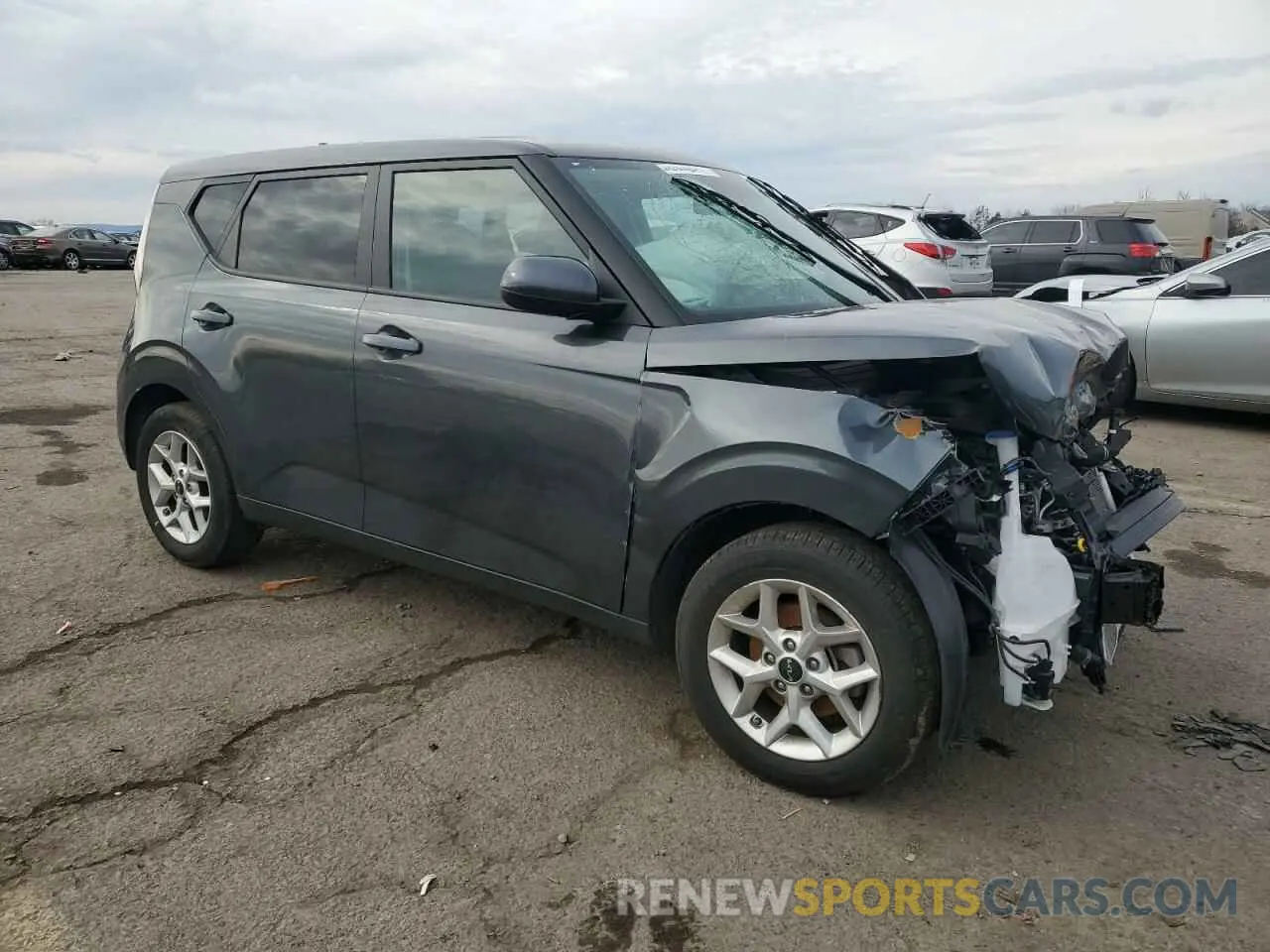 4 fotografías del automóvil dañado KNDJ23AU9P7883258 KIA SOUL 2023