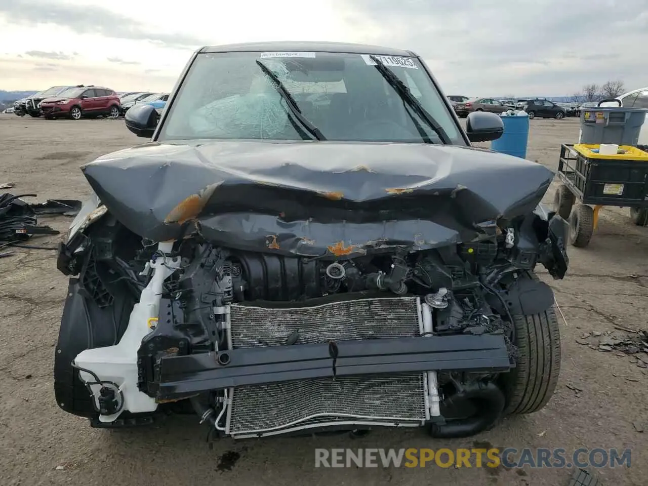 5 fotografías del automóvil dañado KNDJ23AU9P7883258 KIA SOUL 2023