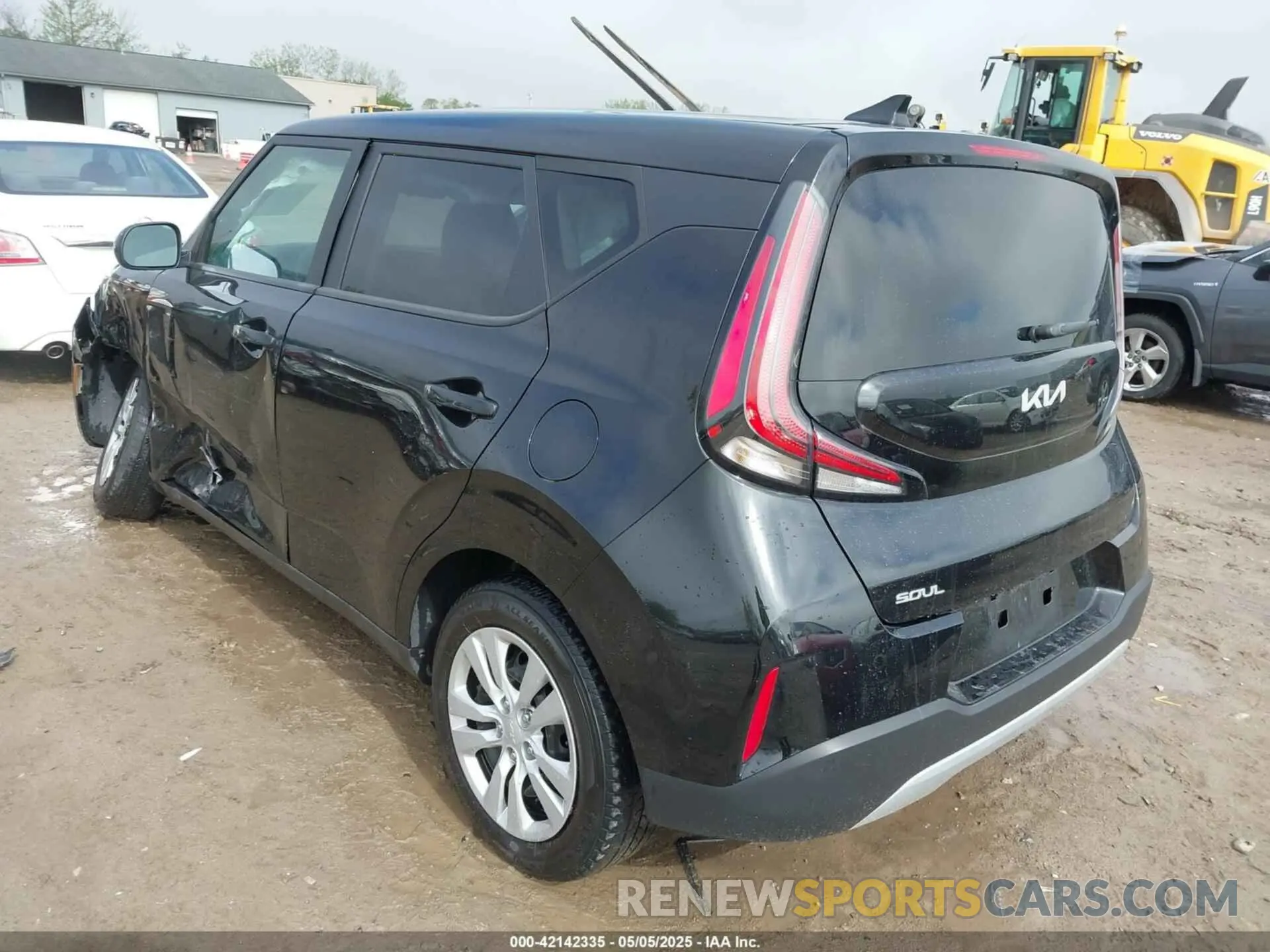 3 fotografías del automóvil dañado KNDJ23AUXP7840046 KIA SOUL 2023