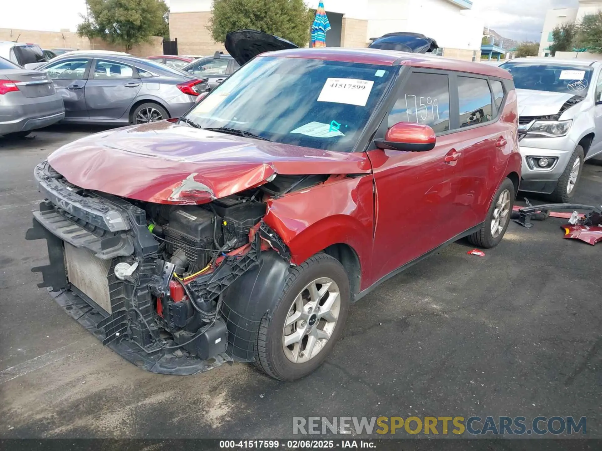 6 fotografías del automóvil dañado KNDJ23AUXP7849751 KIA SOUL 2023