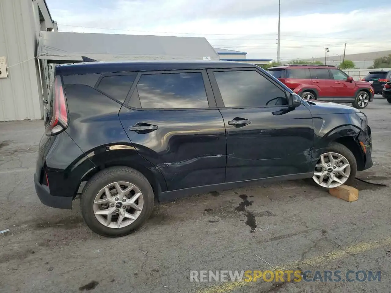 3 fotografías del automóvil dañado KNDJ23AUXP7850155 KIA SOUL 2023