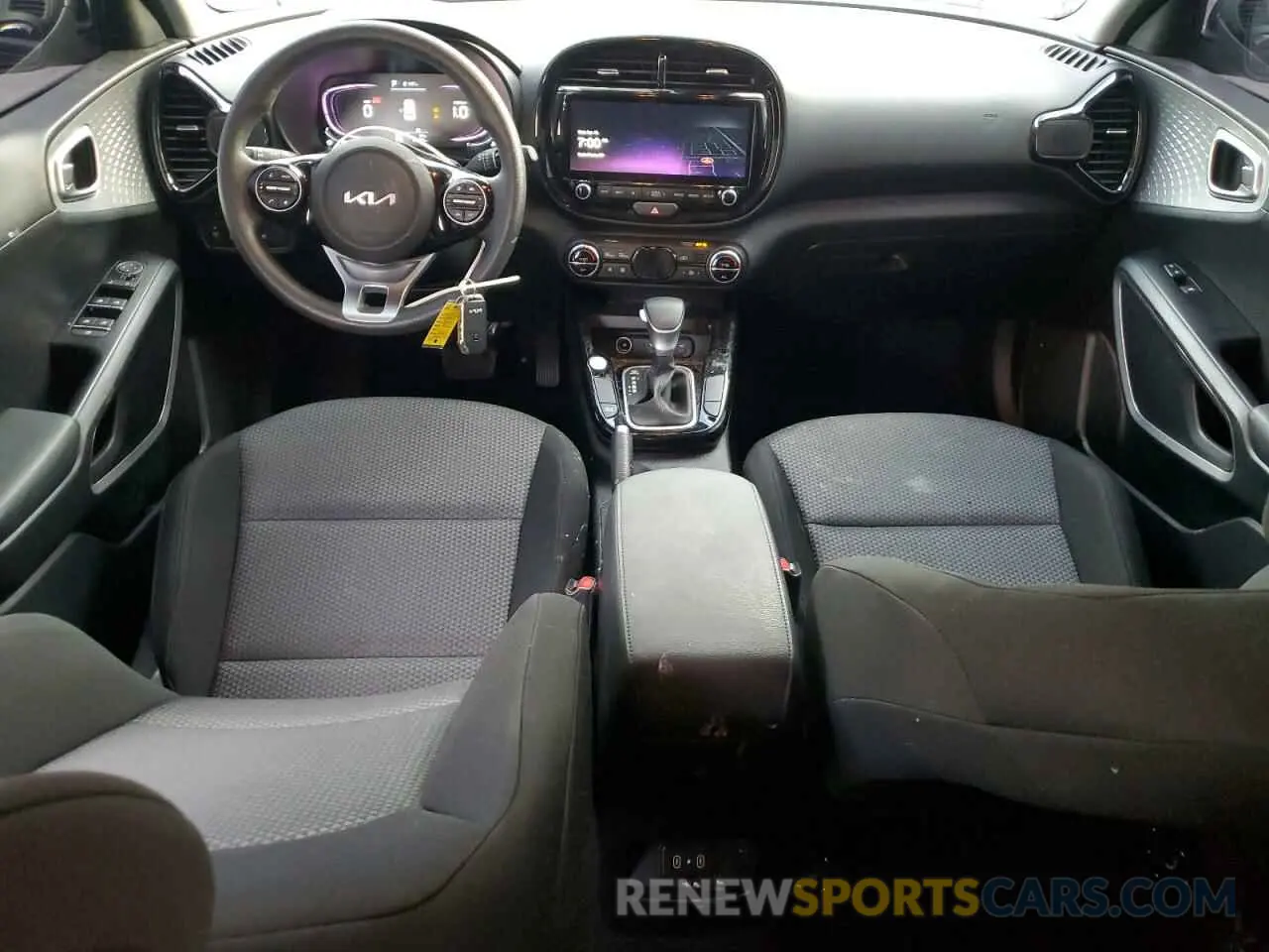 8 fotografías del automóvil dañado KNDJ23AUXP7850155 KIA SOUL 2023