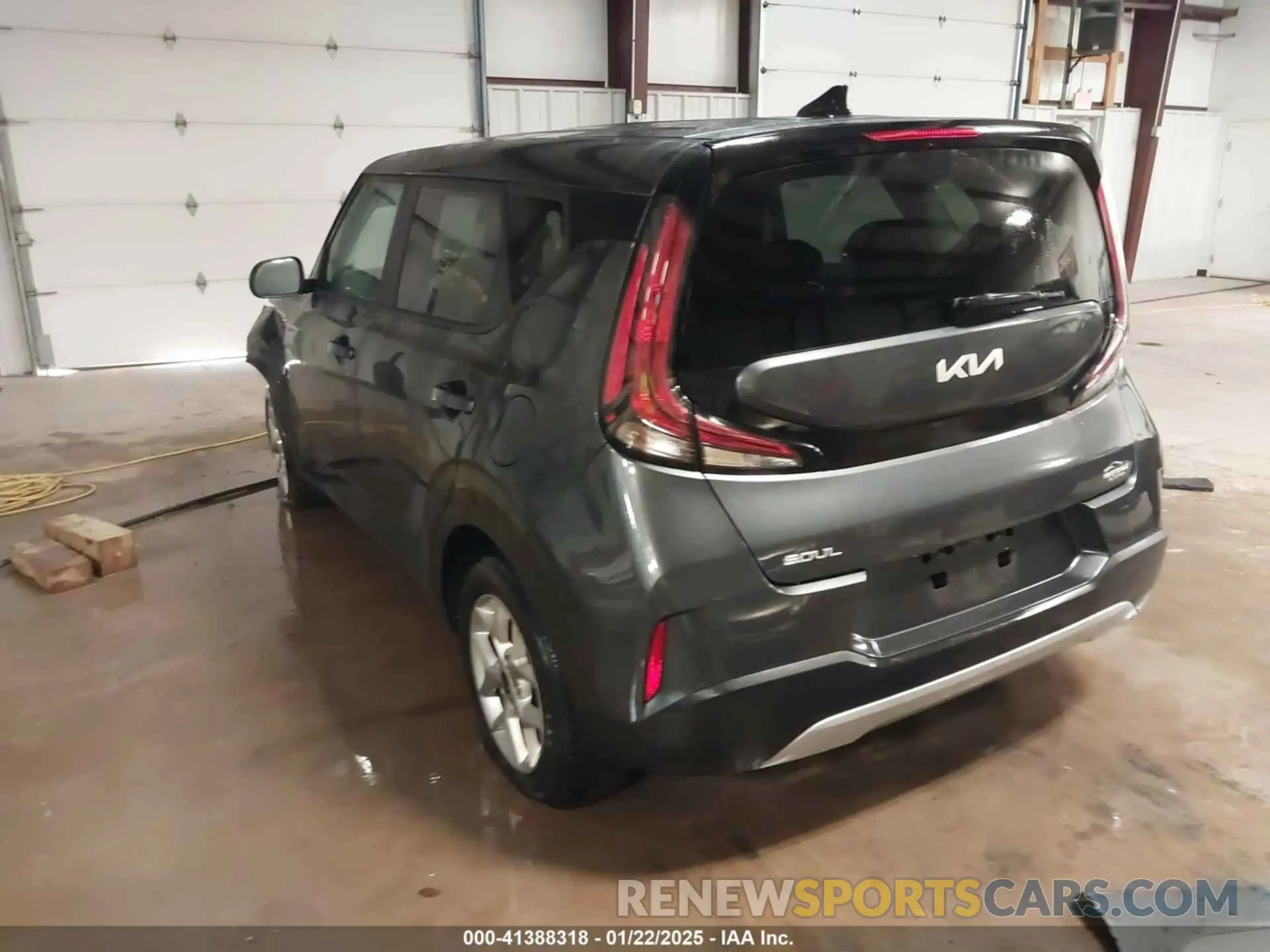 3 fotografías del automóvil dañado KNDJ23AUXP7884306 KIA SOUL 2023