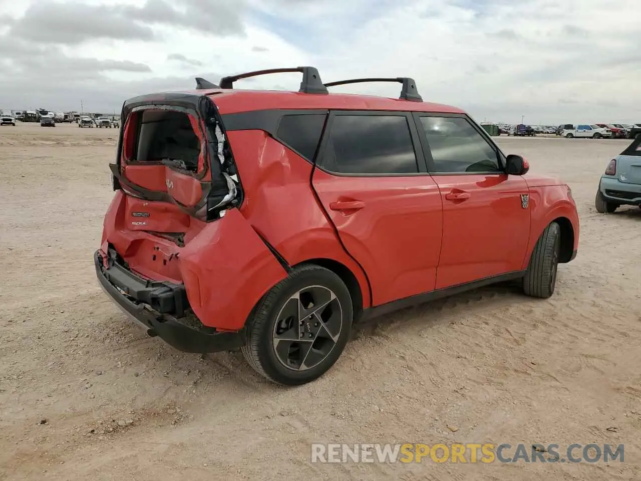 3 fotografías del automóvil dañado KNDJ33AU0P7216284 KIA SOUL 2023