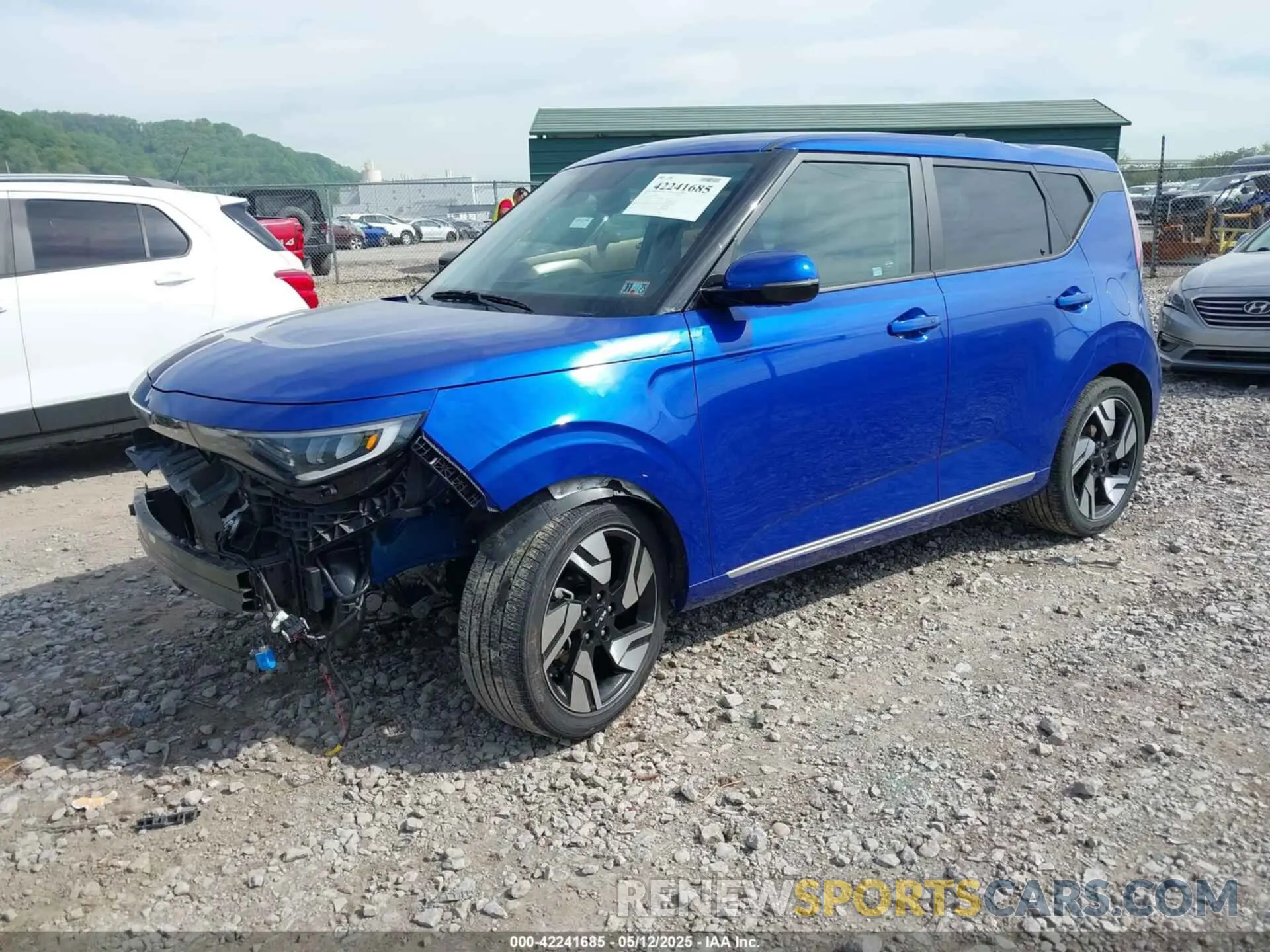 2 fotografías del automóvil dañado KNDJ53AU0P7197262 KIA SOUL 2023
