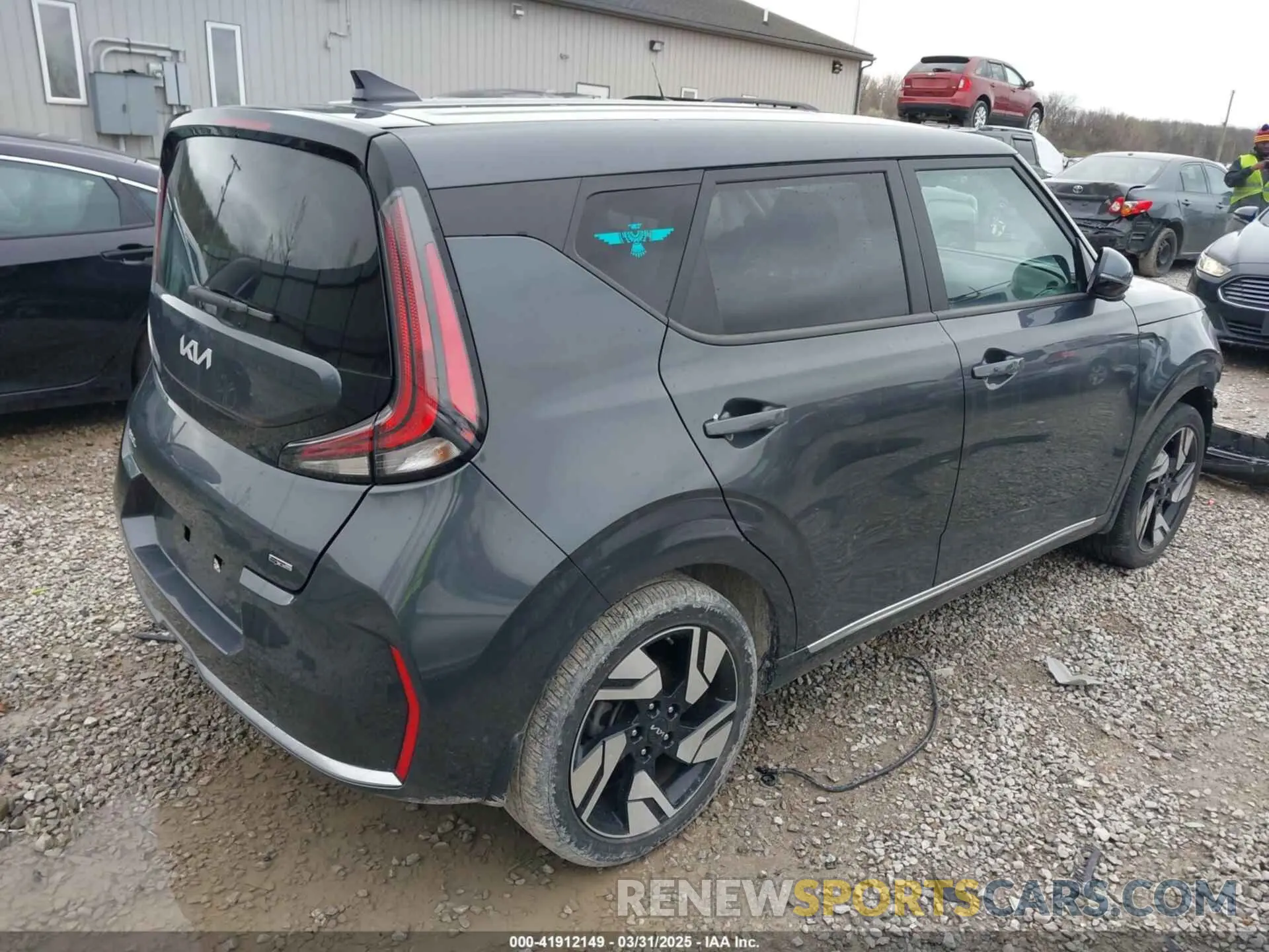 4 fotografías del automóvil dañado KNDJ53AU1P7890583 KIA SOUL 2023