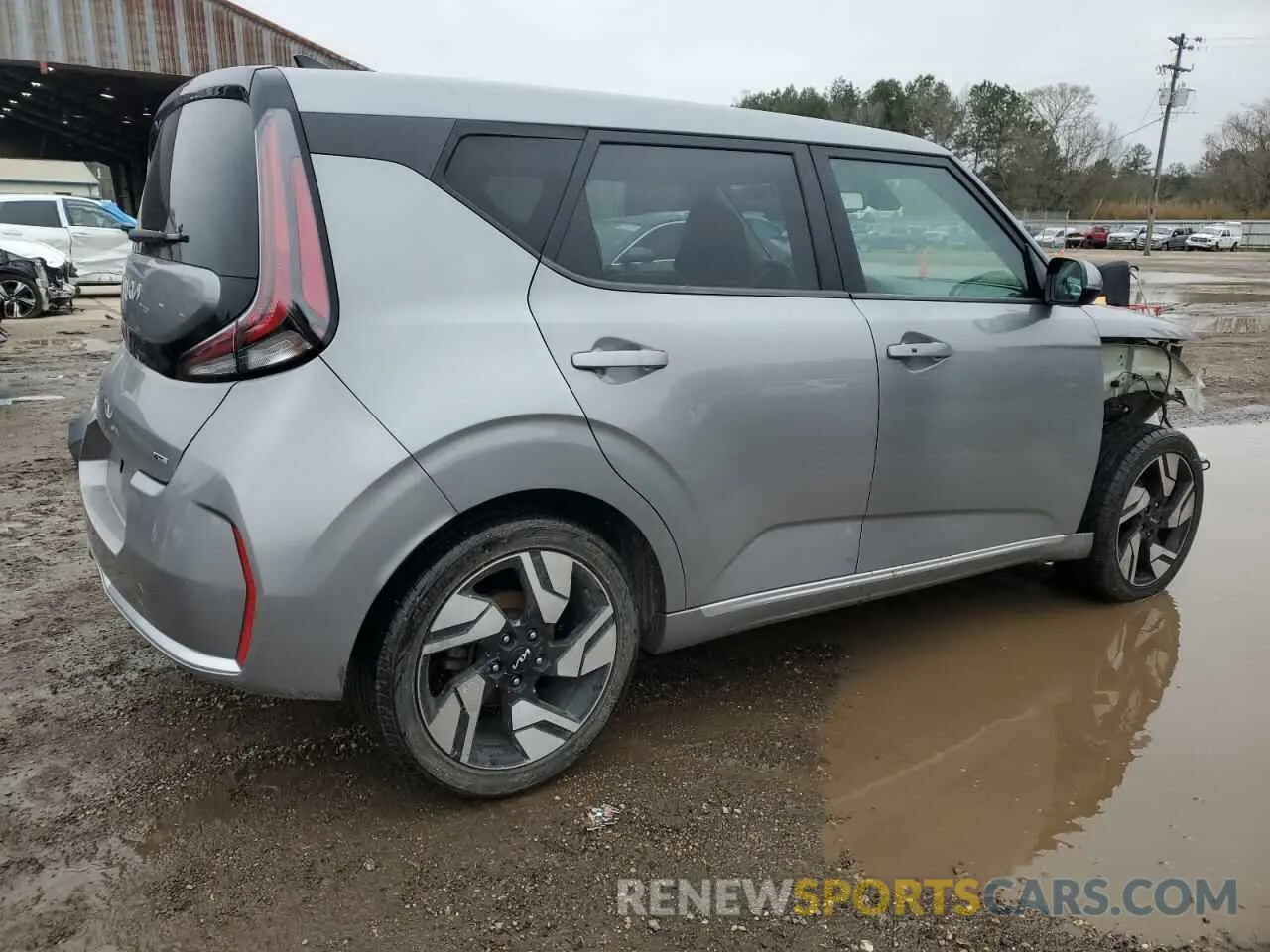 3 fotografías del automóvil dañado KNDJ53AU2P7848505 KIA SOUL 2023