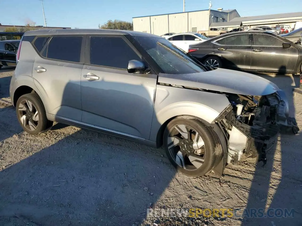 4 fotografías del automóvil dañado KNDJ53AU4P7854533 KIA SOUL 2023