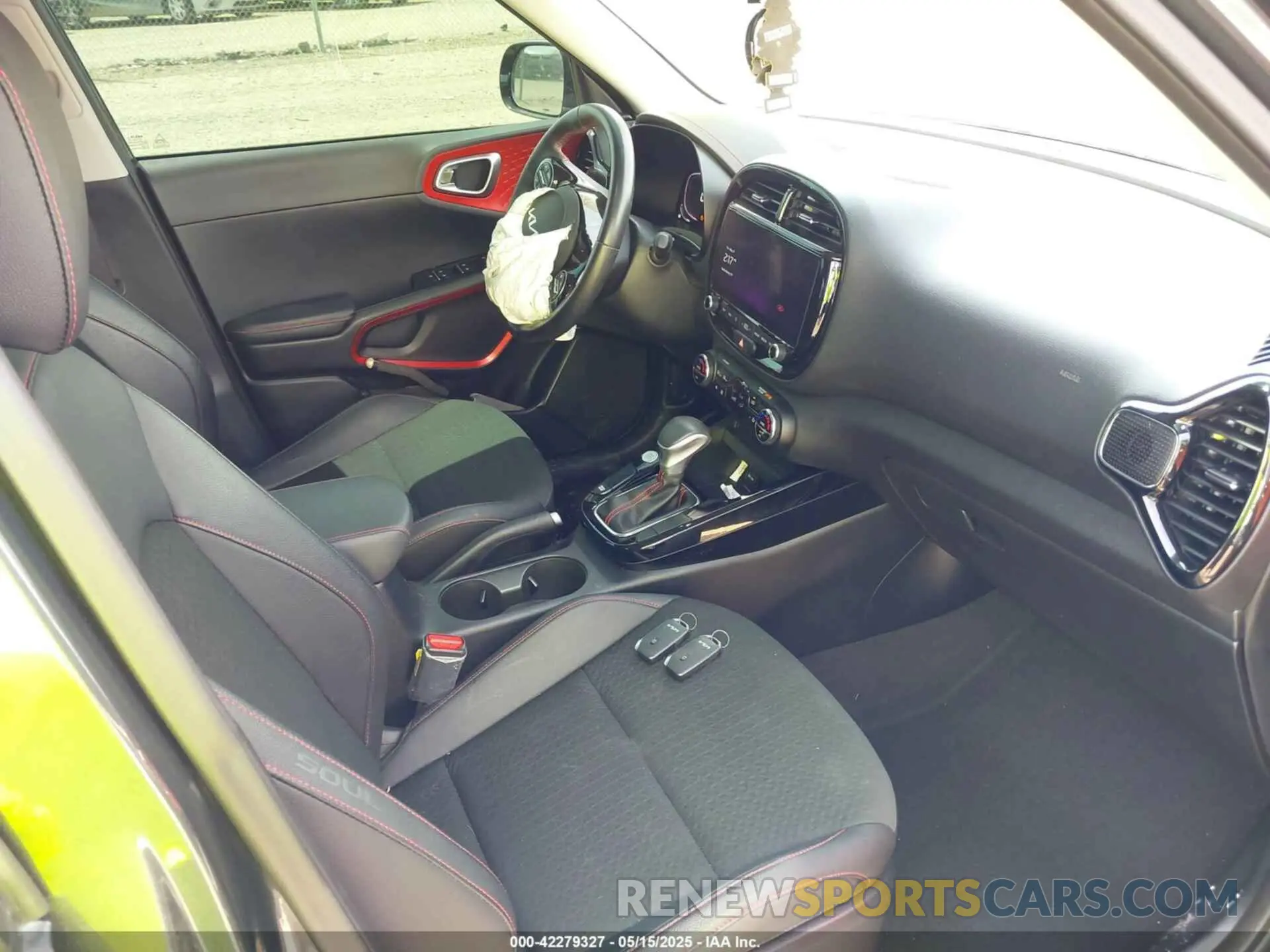 5 fotografías del automóvil dañado KNDJ53AU7P7191734 KIA SOUL 2023