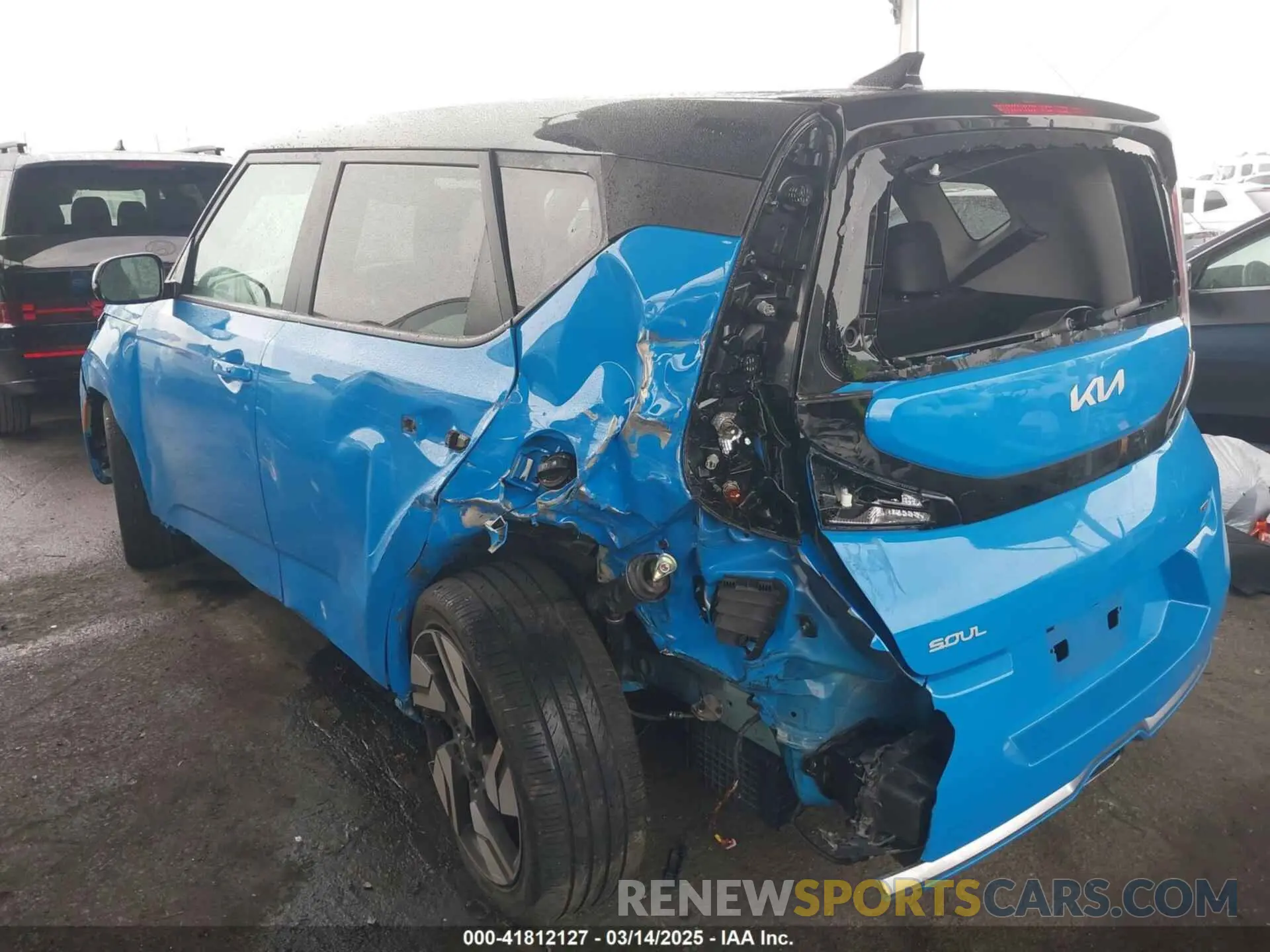 3 fotografías del automóvil dañado KNDJ53AU8P7205852 KIA SOUL 2023