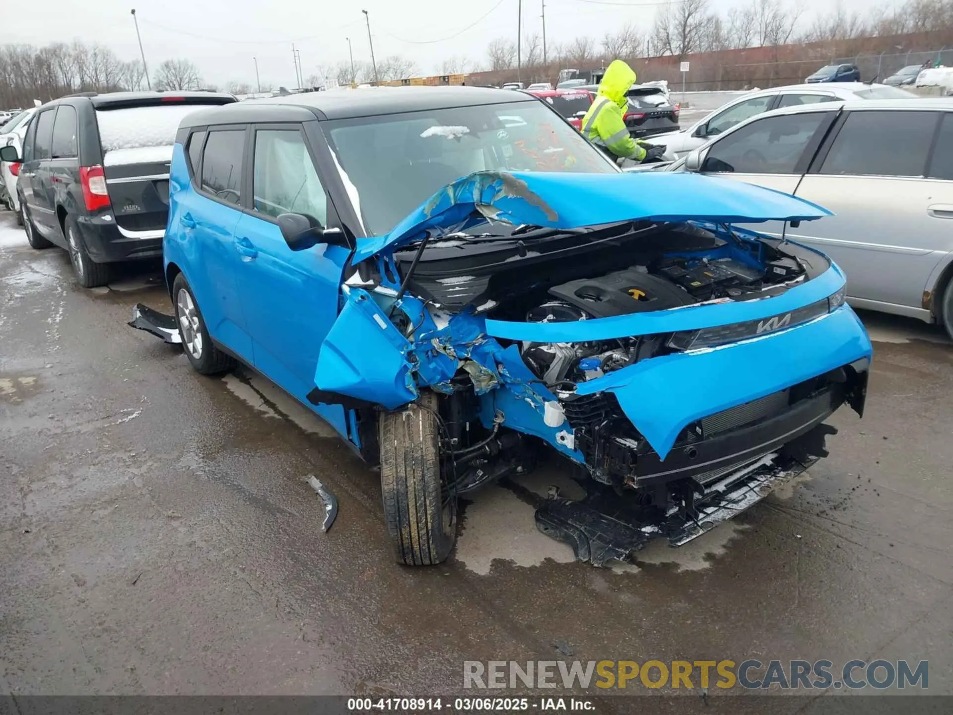 1 fotografías del automóvil dañado KNDJ23AU0R7233351 KIA SOUL 2024