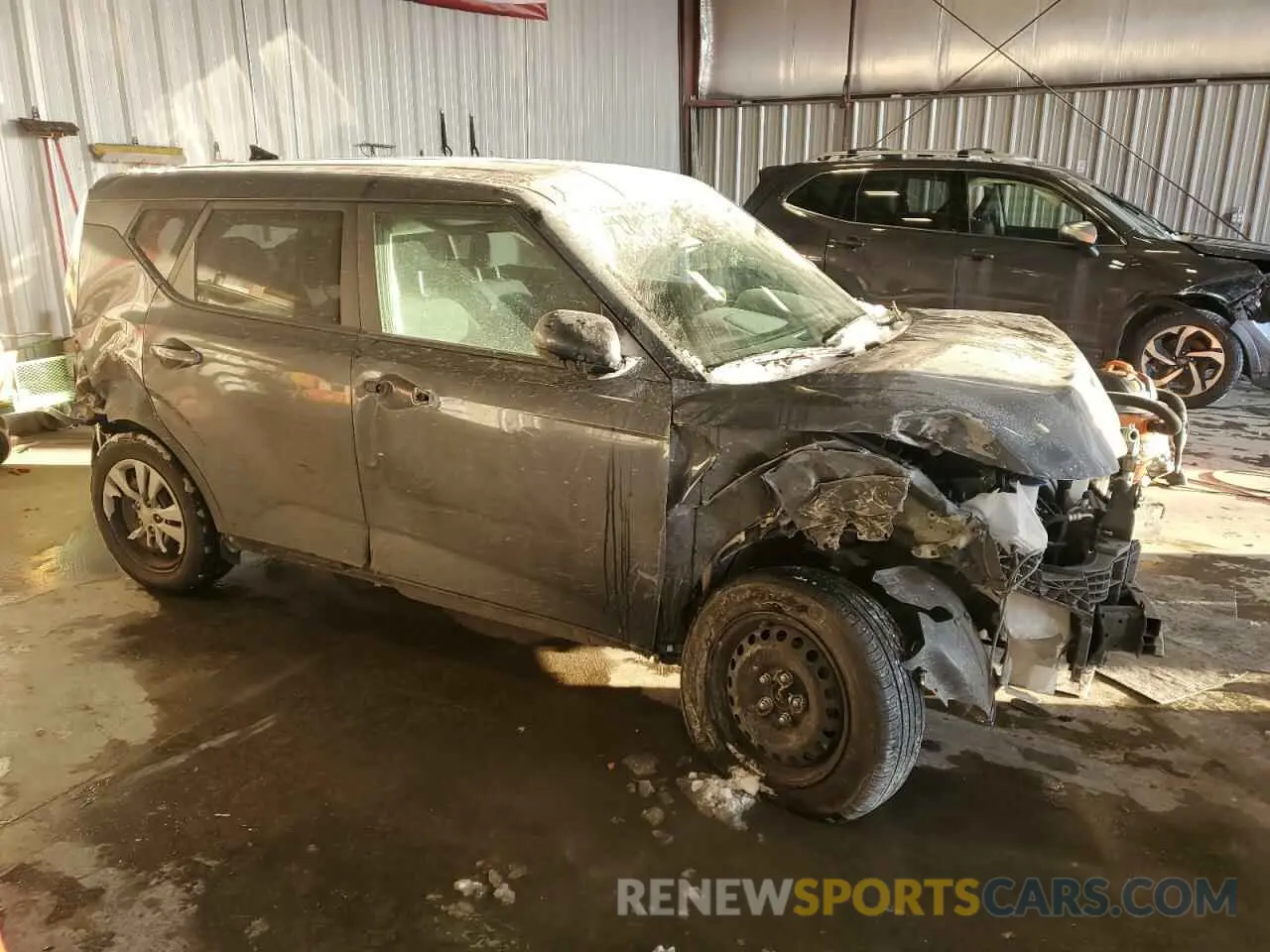 4 fotografías del automóvil dañado KNDJ23AU0R7903626 KIA SOUL 2024
