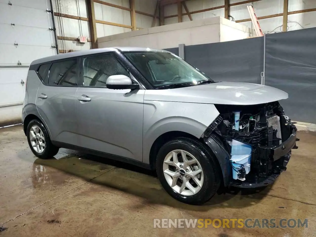 4 fotografías del automóvil dañado KNDJ23AU0R7906820 KIA SOUL 2024