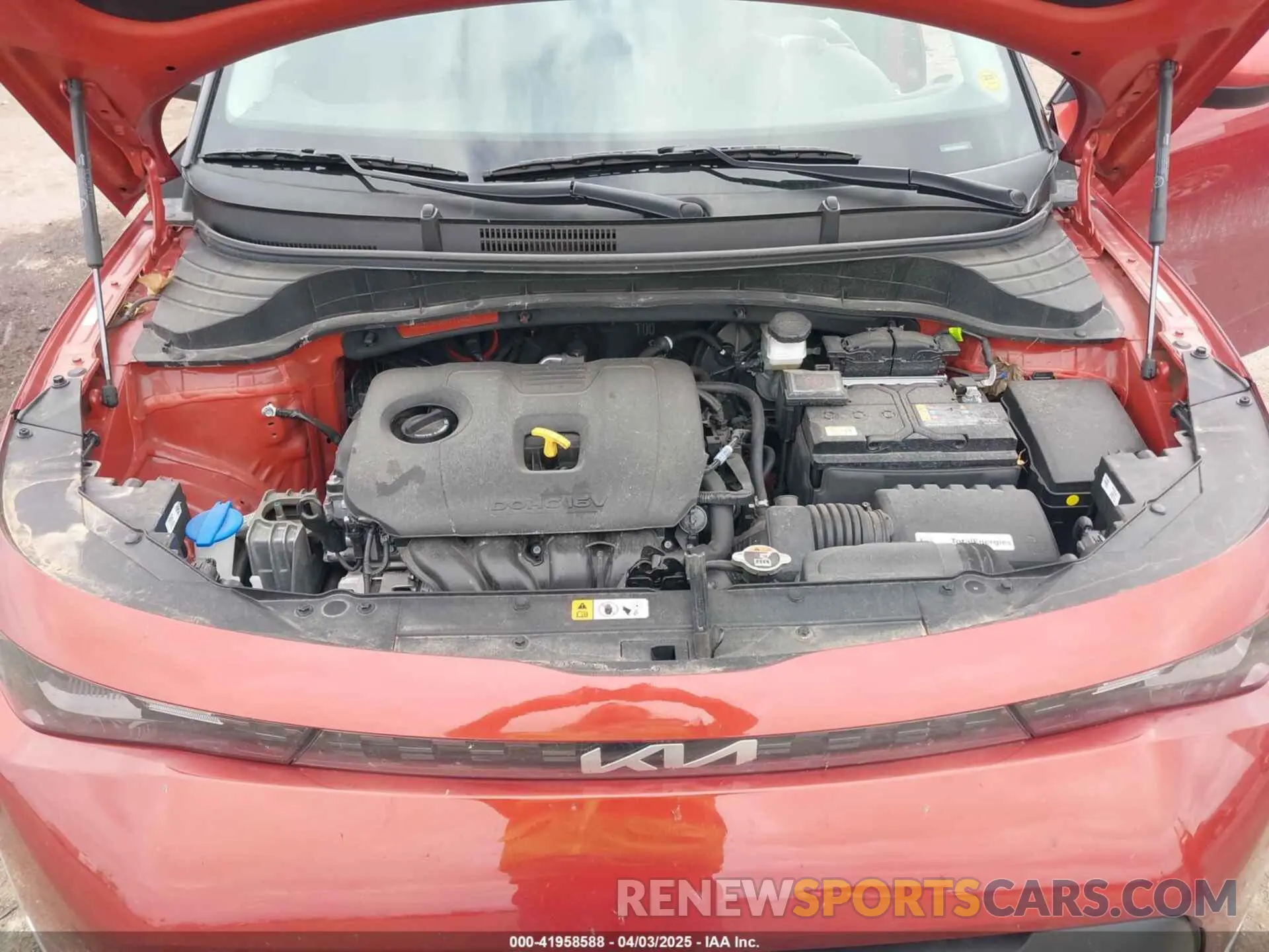 10 fotografías del automóvil dañado KNDJ23AU0R7916828 KIA SOUL 2024
