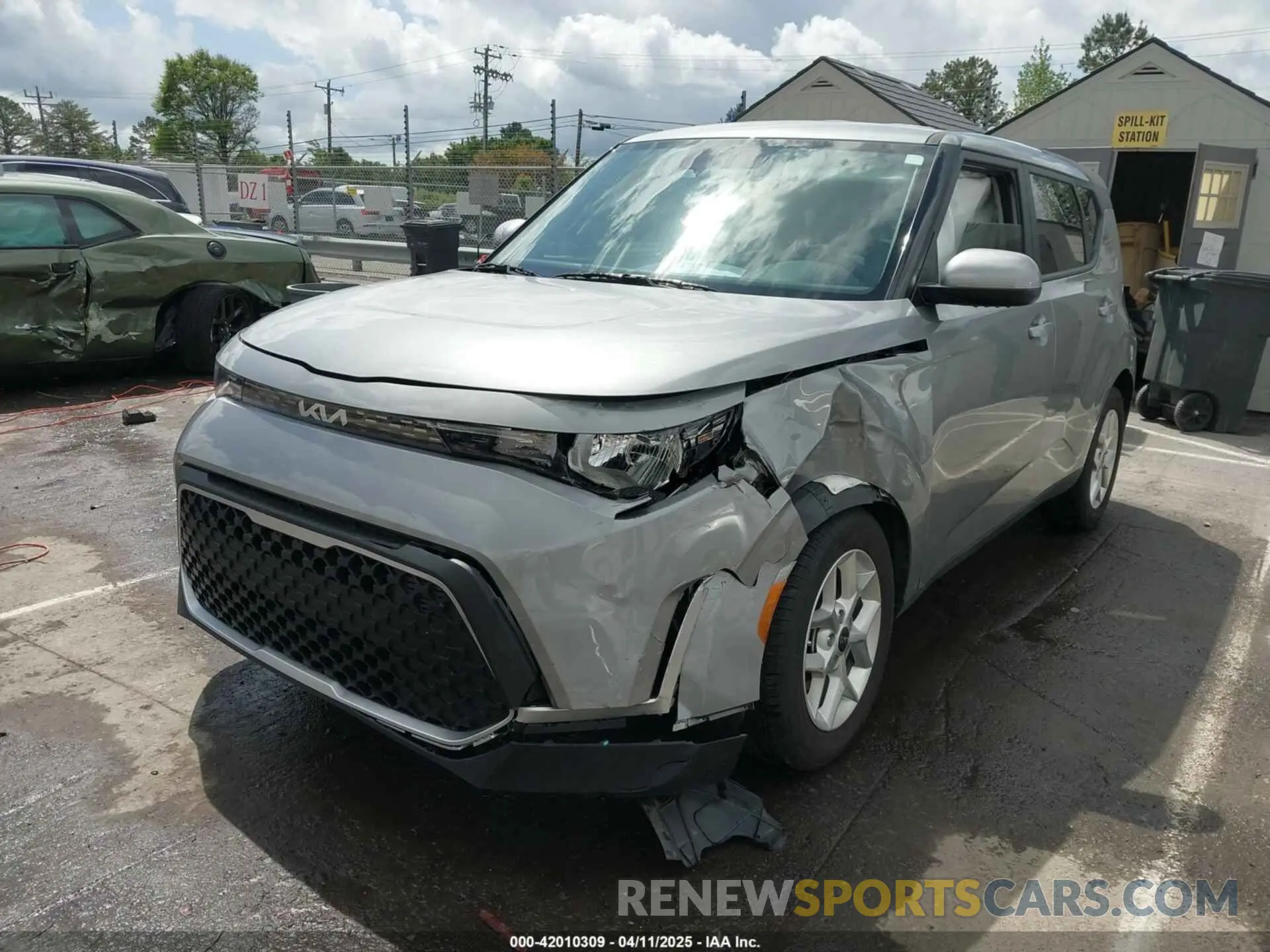 2 fotografías del automóvil dañado KNDJ23AU1R7917180 KIA SOUL 2024