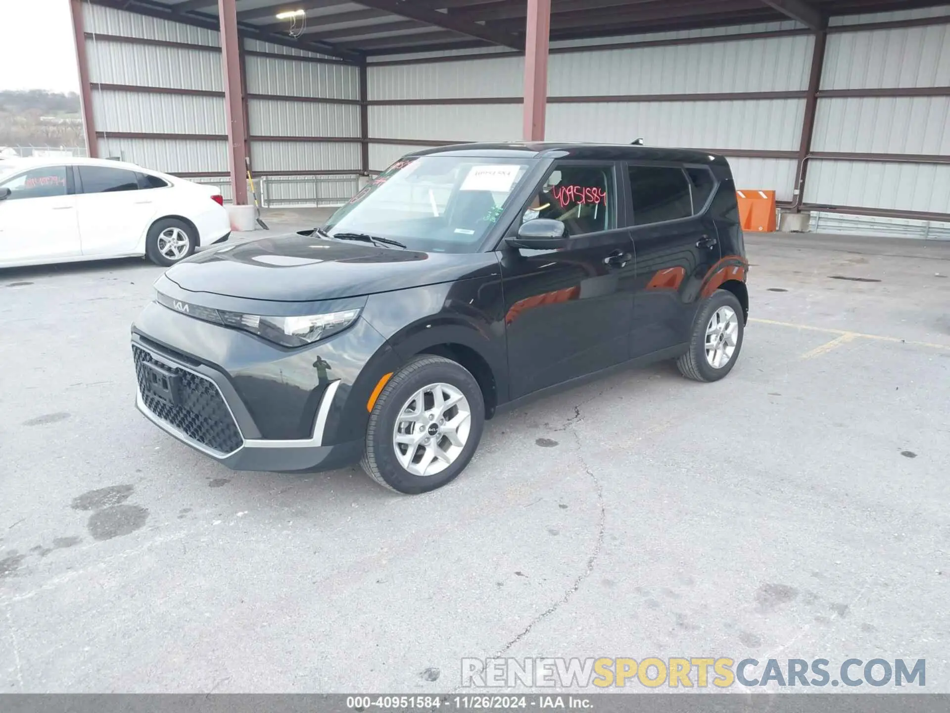 2 fotografías del automóvil dañado KNDJ23AU2R7227499 KIA SOUL 2024