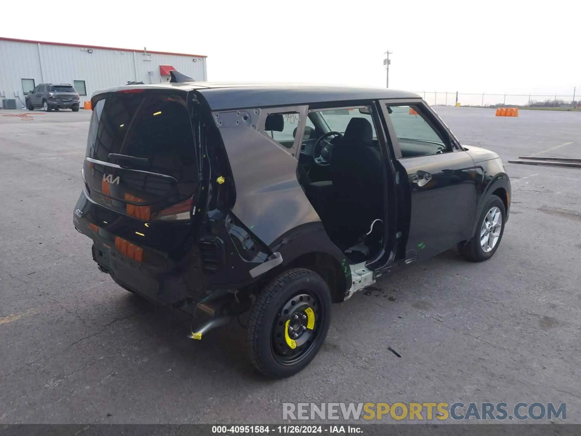 6 fotografías del automóvil dañado KNDJ23AU2R7227499 KIA SOUL 2024