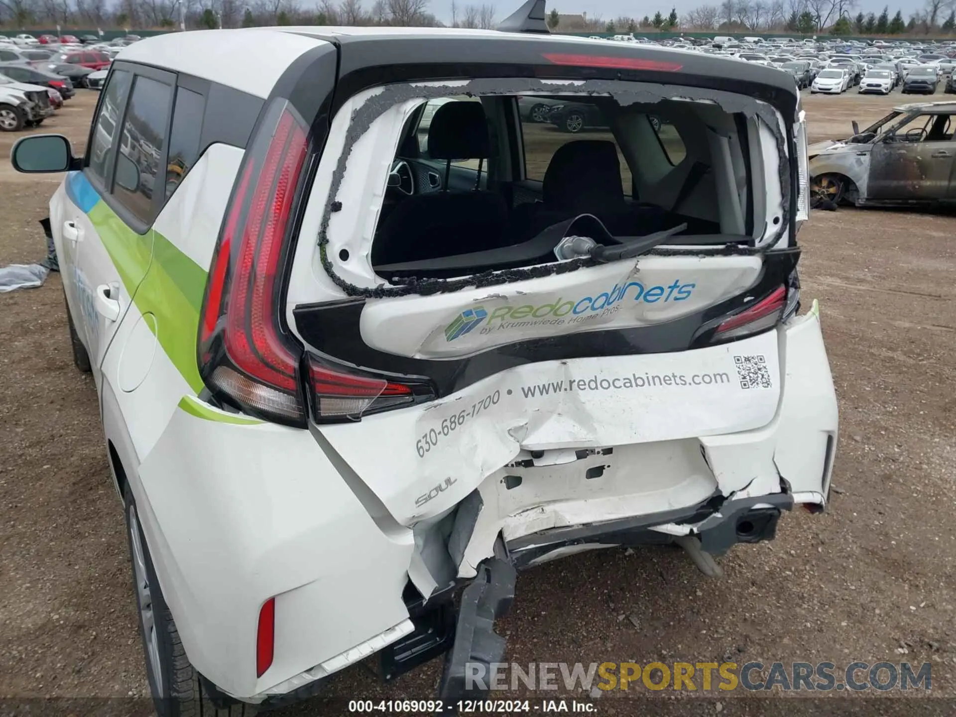 6 fotografías del automóvil dañado KNDJ23AU2R7228796 KIA SOUL 2024