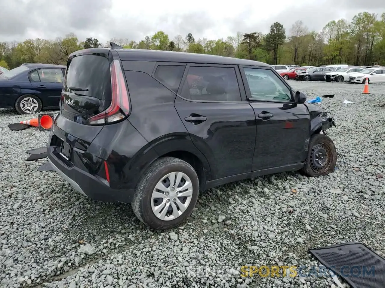 3 fotografías del automóvil dañado KNDJ23AU2R7900372 KIA SOUL 2024